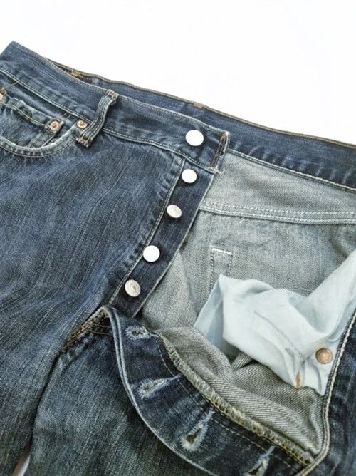Levi's × Vintage Vintage Levis 501 Straight Leg Distressed Jeans 36x30 Size US 36 / EU 52 - 7 Thumbnail