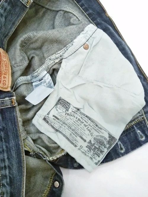 Levi's × Vintage Vintage Levis 501 Straight Leg Distressed Jeans 36x30 Size US 36 / EU 52 - 8 Thumbnail