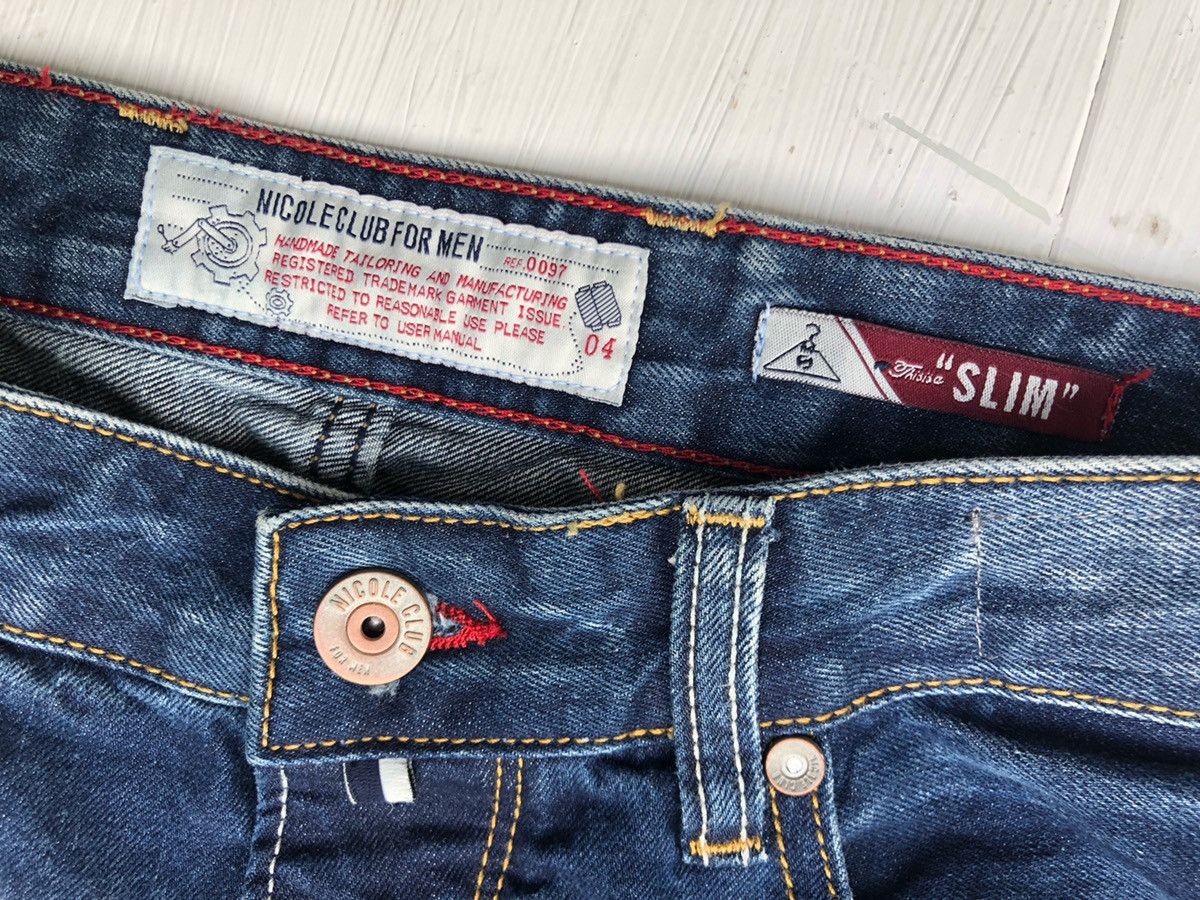 Japanese Brand Japanese Nicole For Men Custom Painted Flare Jeans Size US 32 / EU 48 - 7 Thumbnail