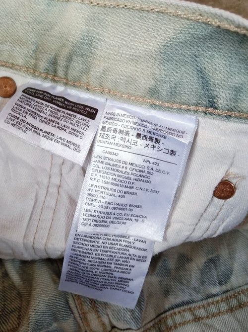 Levi's × Vintage Vintage Levis 501 Distressed Jeans 32x31 Size US 32 / EU 48 - 8 Thumbnail