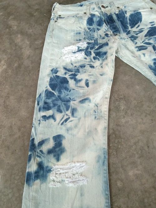Levi's × Vintage Vintage Levis 501 Distressed Jeans 32x31 Size US 32 / EU 48 - 5 Thumbnail