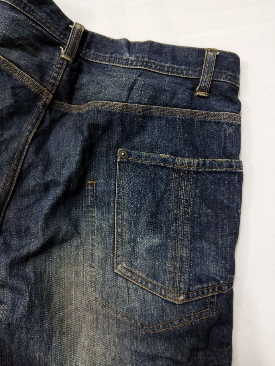 Schlussel Schlussel Japan Distressed Style Jeans Size US 33 - 8 Thumbnail