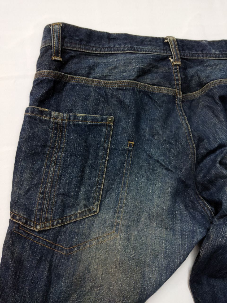 Schlussel Schlussel Japan Distressed Style Jeans Size US 33 - 7 Thumbnail