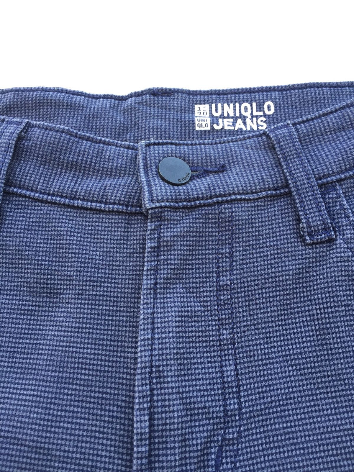 Japanese Brand × Uniqlo Uniqlo Skinny Checkered Pants Size US 29 - 5 Thumbnail