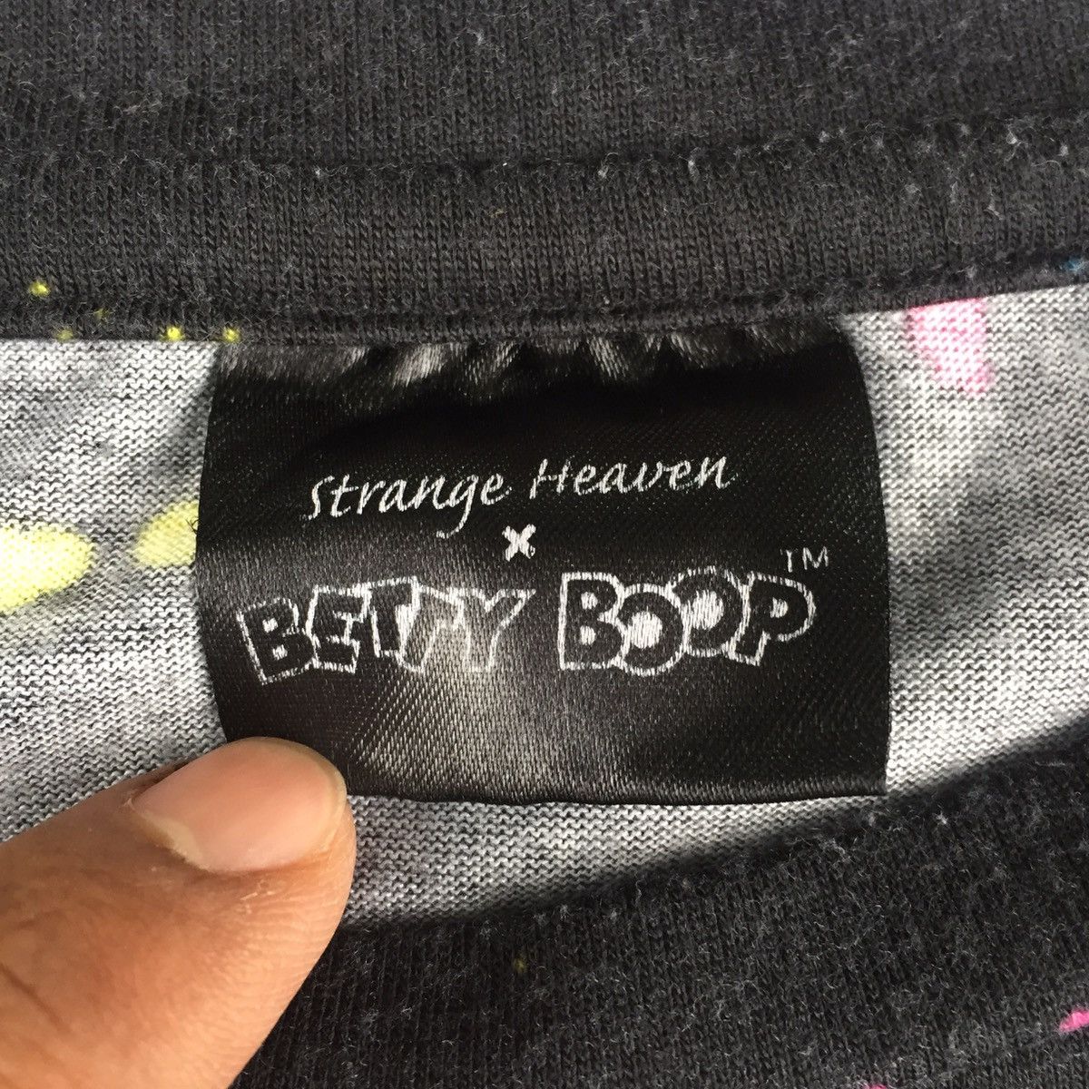 Art Comes First × Cartoon Network × Japanese Brand Strange Heaven x Betty Boop Art T-shirts Size US L / EU 52-54 / 3 - 5 Thumbnail