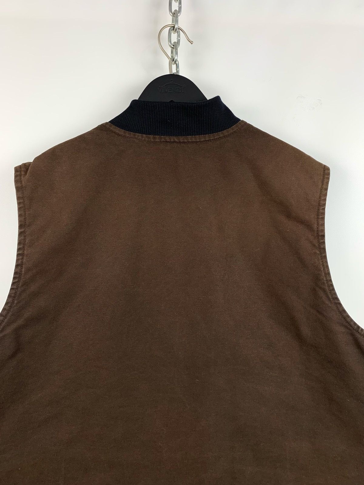 Carhartt 90s Vintage Carhartt Brown Work Vest Jacket Size US XXL / EU 58 / 5 - 8 Thumbnail