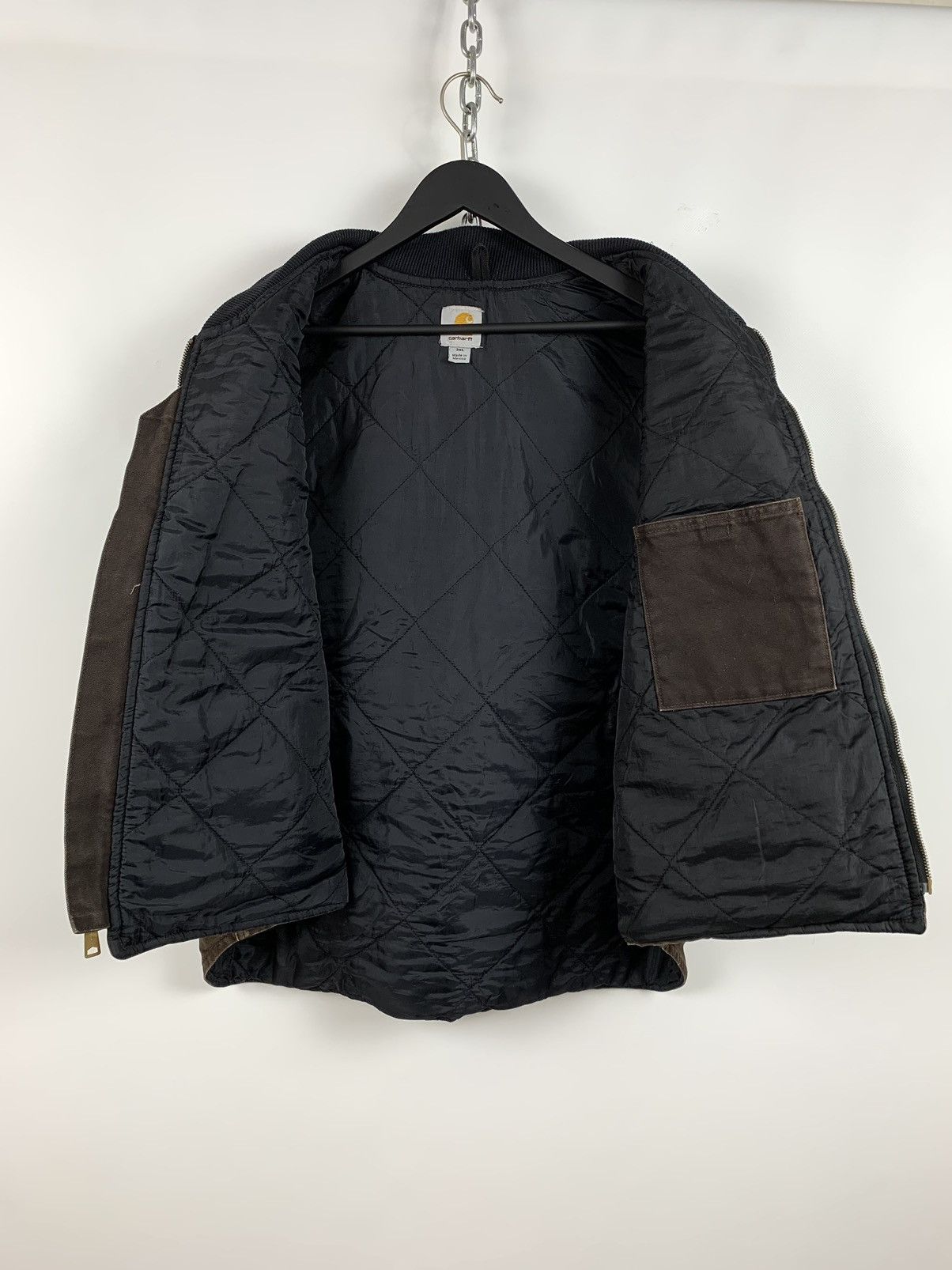 Carhartt 90s Vintage Carhartt Brown Work Vest Jacket Size US XXL / EU 58 / 5 - 7 Thumbnail