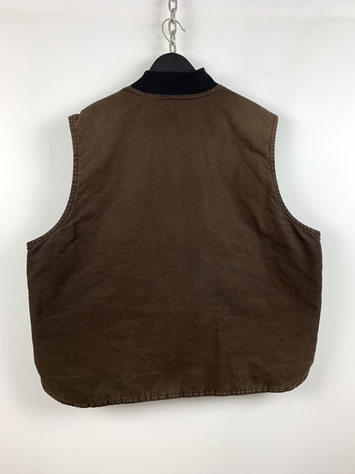 Carhartt 90s Vintage Carhartt Brown Work Vest Jacket Size US XXL / EU 58 / 5 - 6 Thumbnail