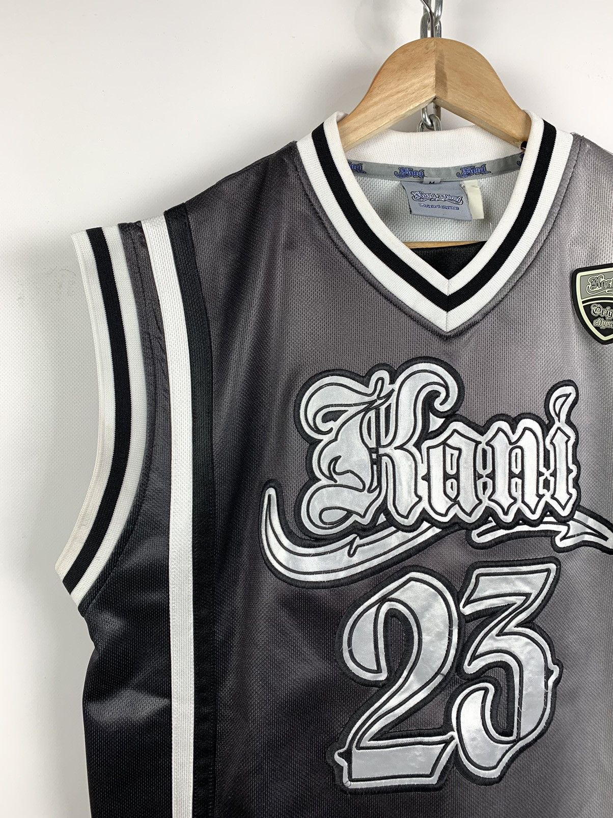 Karl Kani 90s Vintage Karl Kani 23 Made in USA Jersey Shirt Size US M / EU 48-50 / 2 - 5 Thumbnail