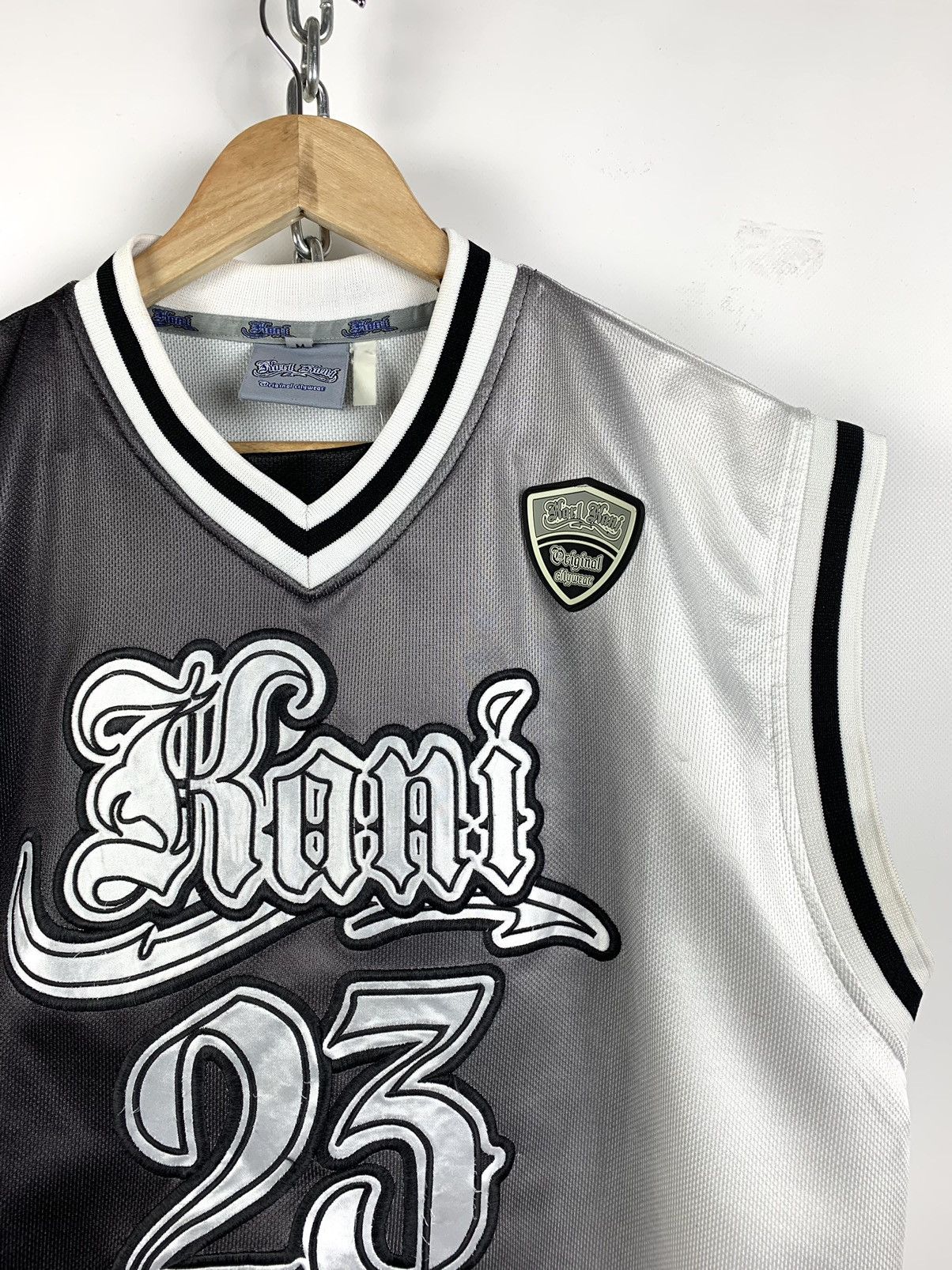 Karl Kani 90s Vintage Karl Kani 23 Made in USA Jersey Shirt Size US M / EU 48-50 / 2 - 4 Thumbnail