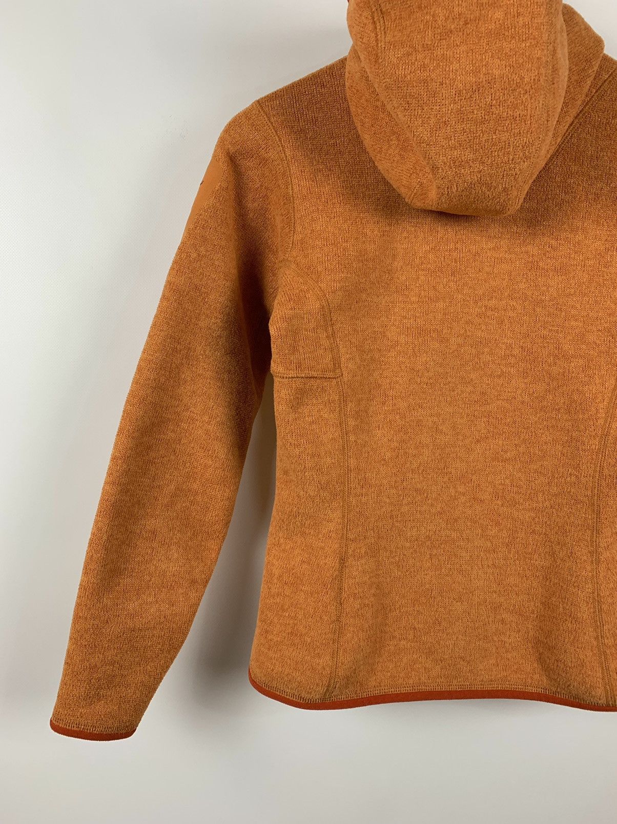 Arc'teryx WMNS Vintage Arcteryx Orange Zip Fleece Hoodie Jacket Size XS / US 0-2 / IT 36-38 - 10 Thumbnail