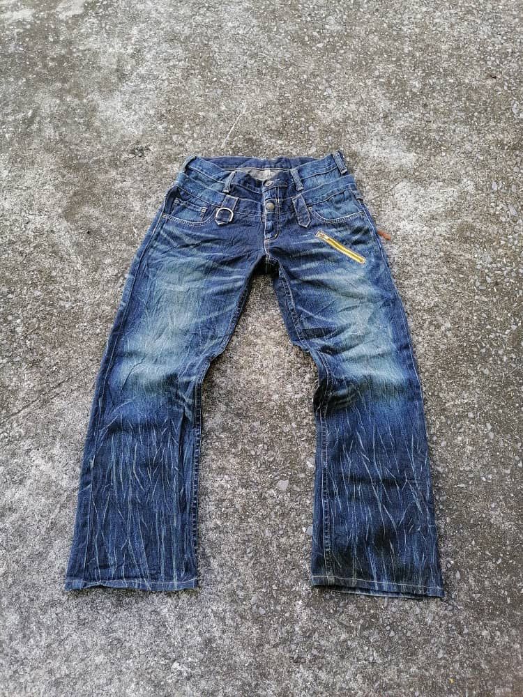 Wrangler Wrangler Double Waist Nice Design Denim Jeans Size US 32 / EU 48 - 1 Thumbnail