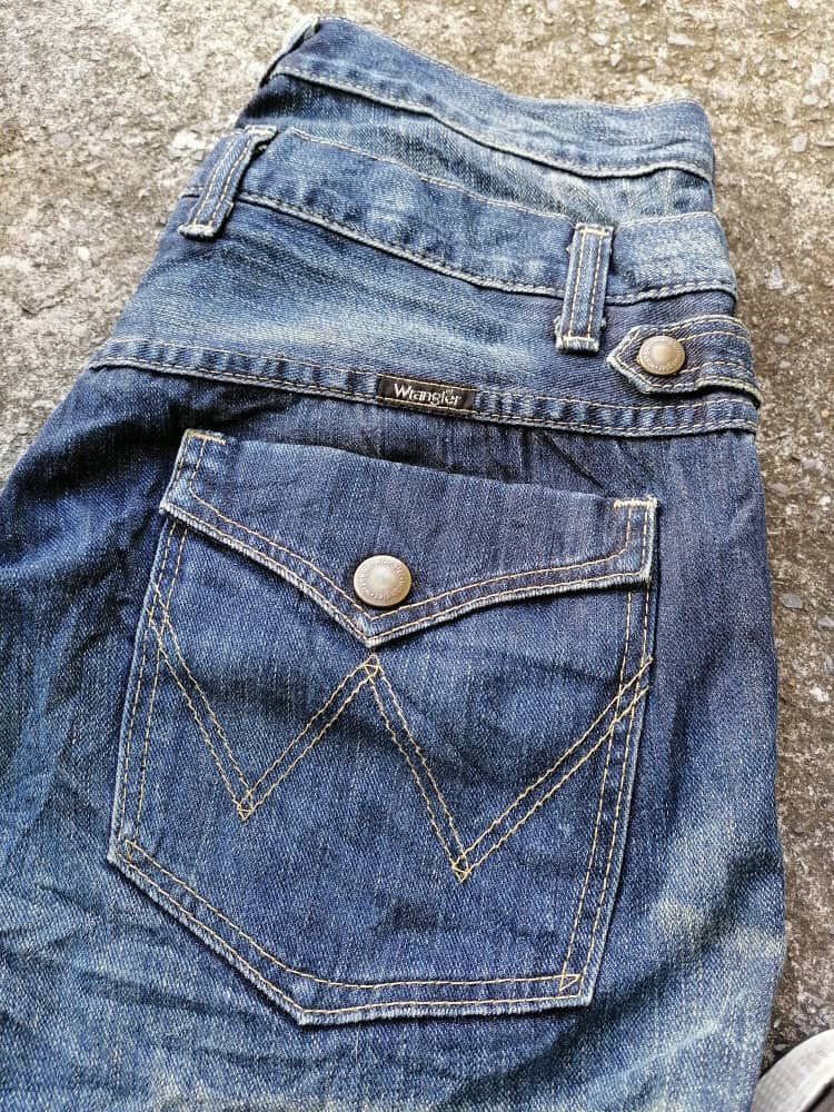 Wrangler Wrangler Double Waist Nice Design Denim Jeans Size US 32 / EU 48 - 6 Thumbnail