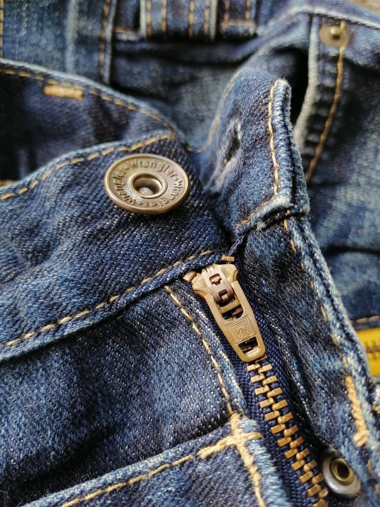 Wrangler Wrangler Double Waist Nice Design Denim Jeans Size US 32 / EU 48 - 3 Thumbnail