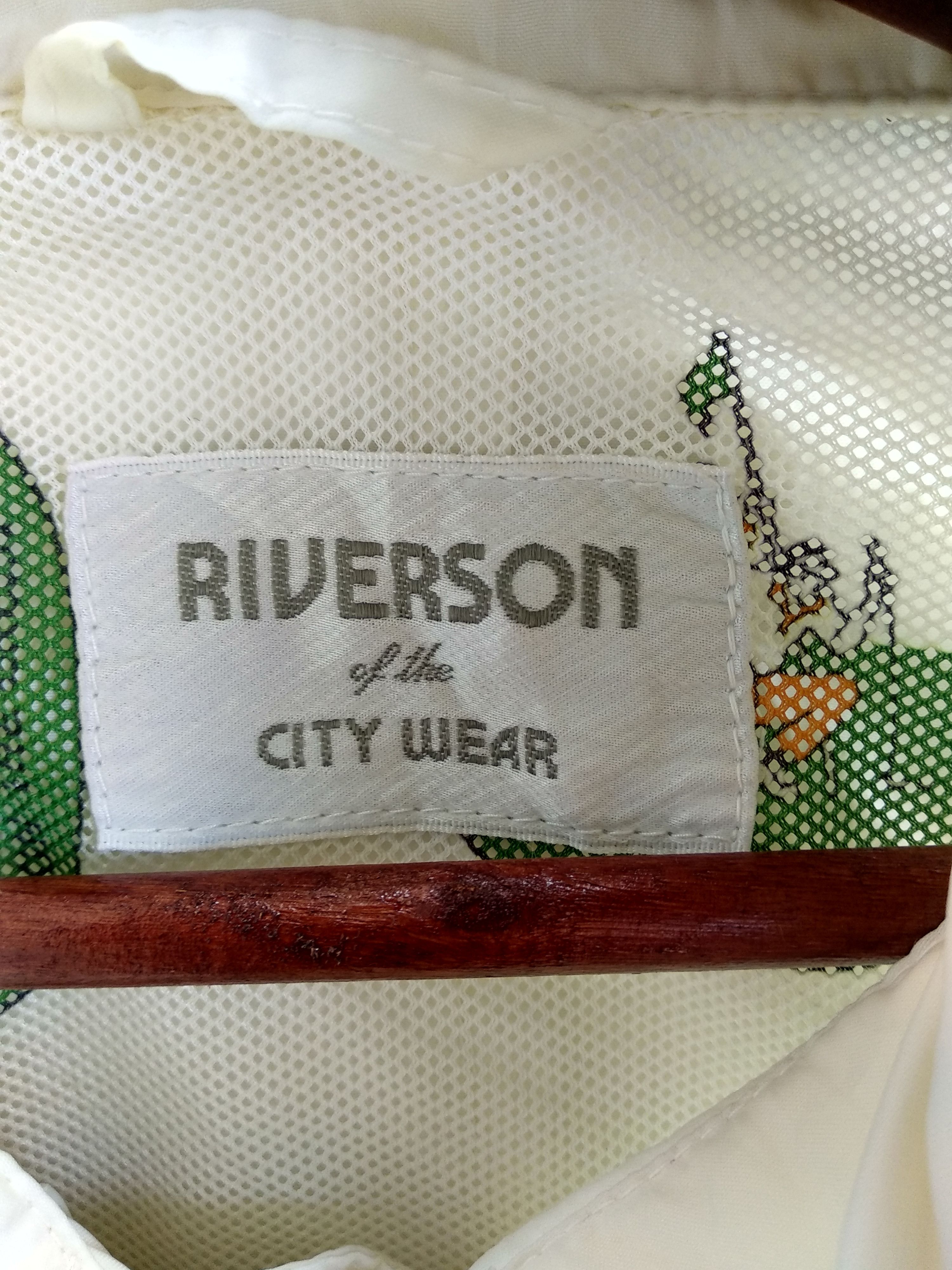 Japanese Brand Riverson Of The City Wear Rain Jacket Size US XL / EU 56 / 4 - 4 Thumbnail