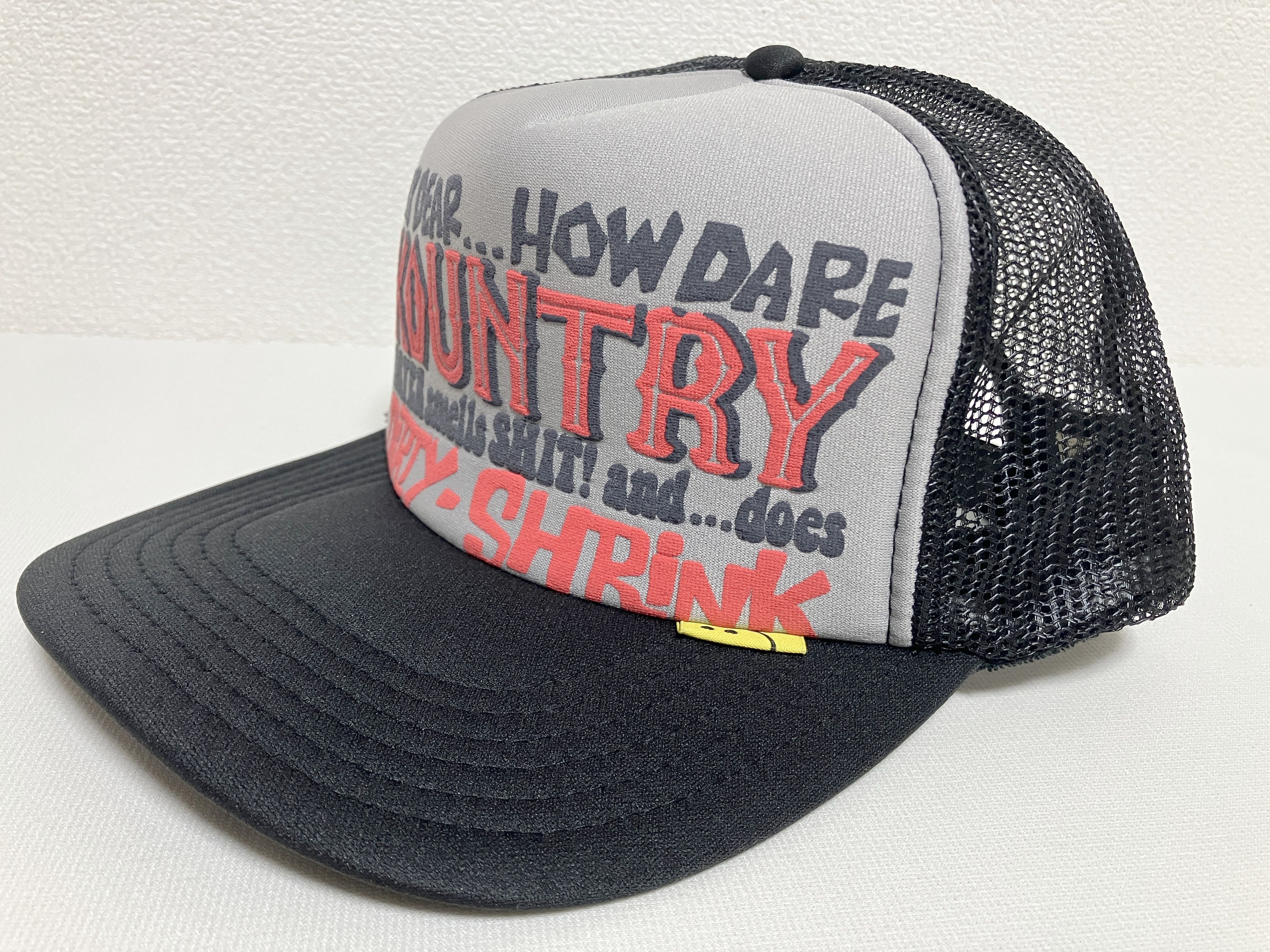 kapital kountry Dirty Shrink truck cap hat trucker gray
