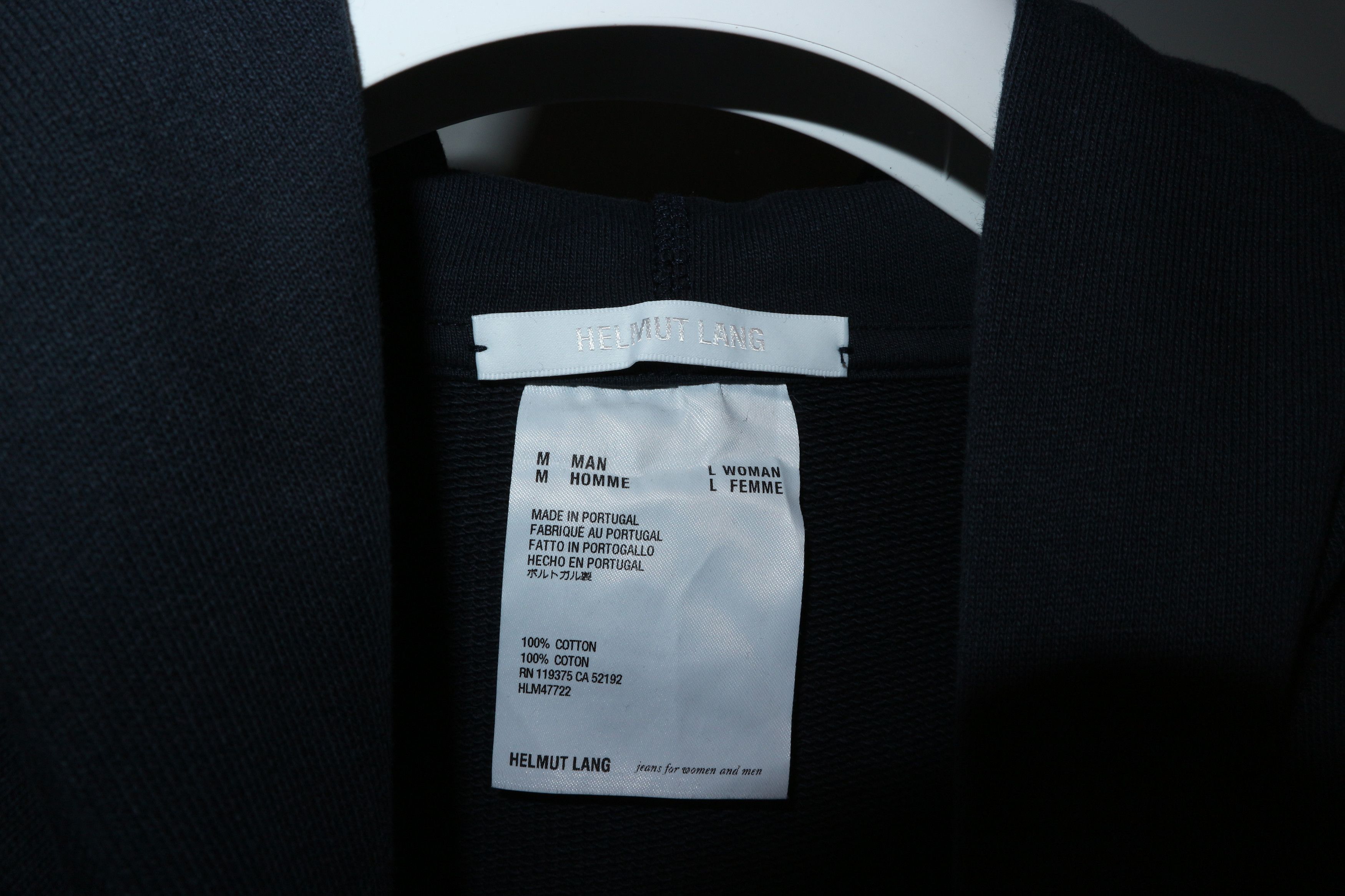 Helmut Lang glow in the dark logo hoodie Size US M / EU 48-50 / 2 - 5 Thumbnail