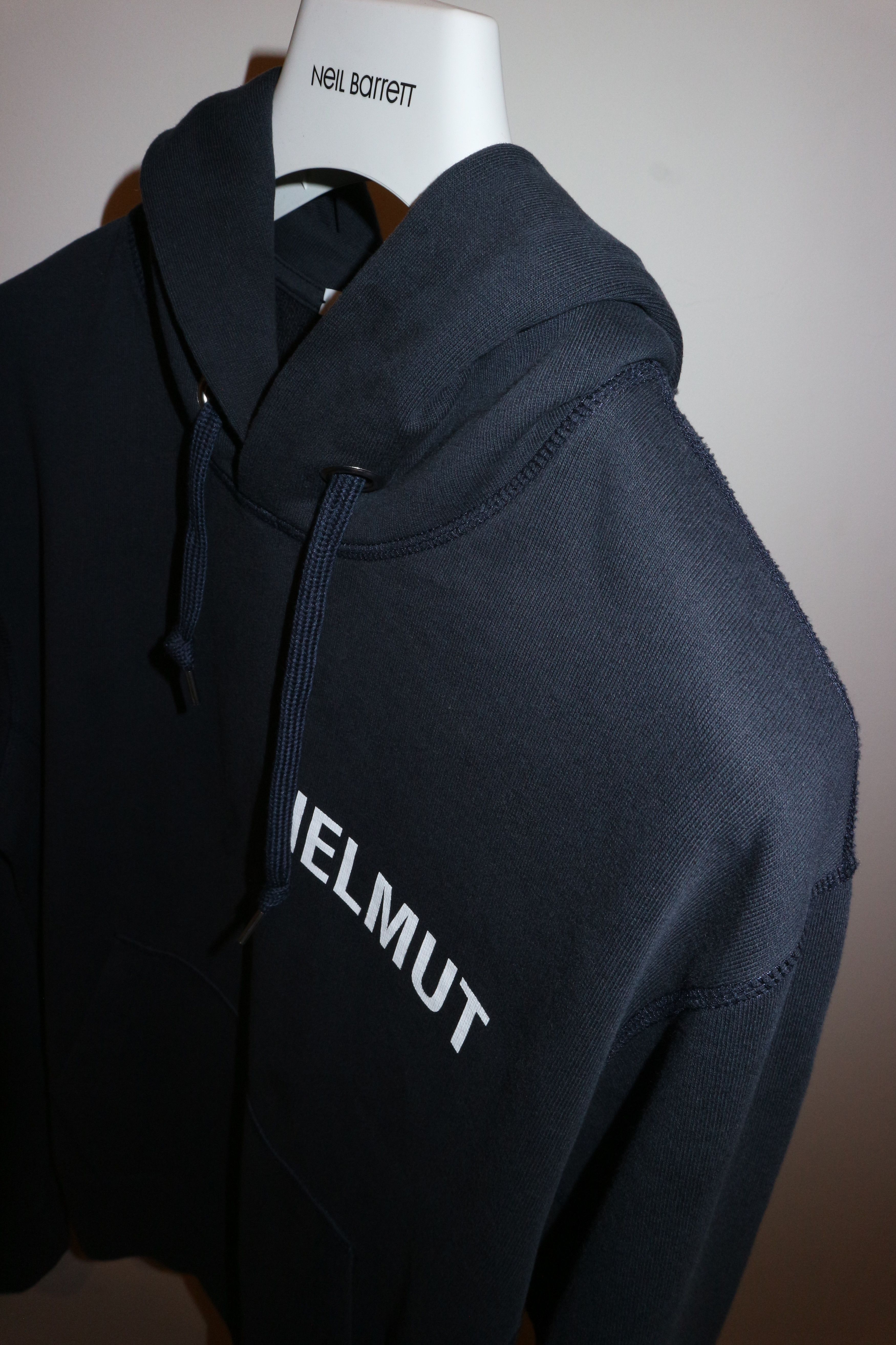 Helmut Lang glow in the dark logo hoodie Size US M / EU 48-50 / 2 - 12 Thumbnail