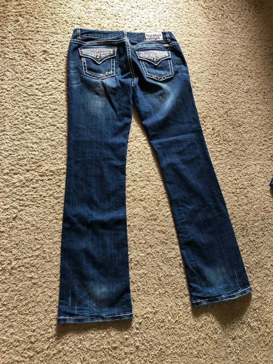 Rock Revival Vintage Rock Revival Denim Jeans Y2K Rhinestone Crystal Rock Size US 32 / EU 48 - 2 Thumbnail