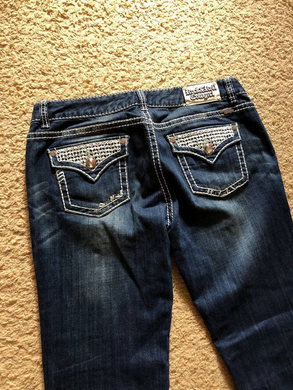 Rock Revival Vintage Rock Revival Denim Jeans Y2K Rhinestone Crystal Rock Size US 32 / EU 48 - 1 Thumbnail