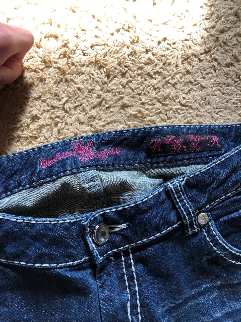 Rock Revival Vintage Rock Revival Denim Jeans Y2K Rhinestone Crystal Rock Size US 32 / EU 48 - 6 Thumbnail