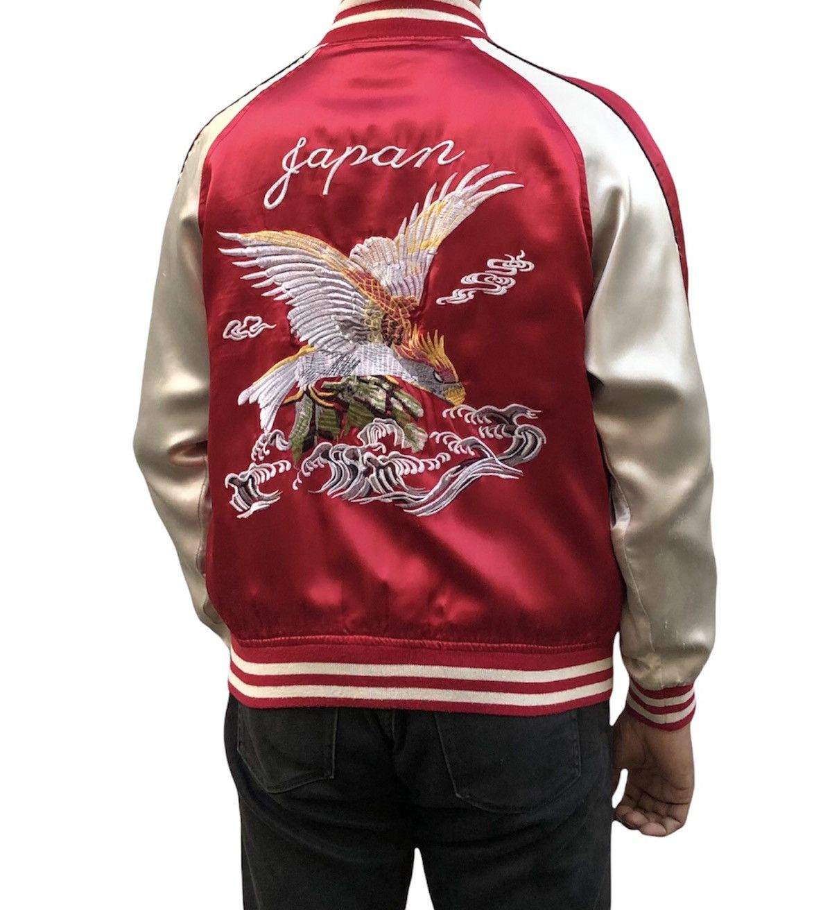 Japanese Brand Vintage Sukajan Souvenir Japanese Bomber Jacket Size US M / EU 48-50 / 2 - 1 Thumbnail