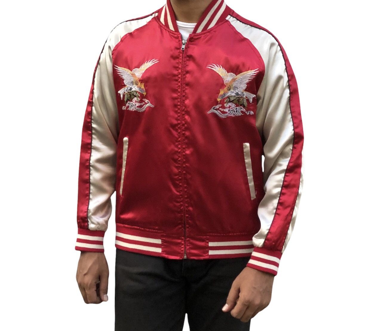 Japanese Brand Vintage Sukajan Souvenir Japanese Bomber Jacket Size US M / EU 48-50 / 2 - 5 Thumbnail