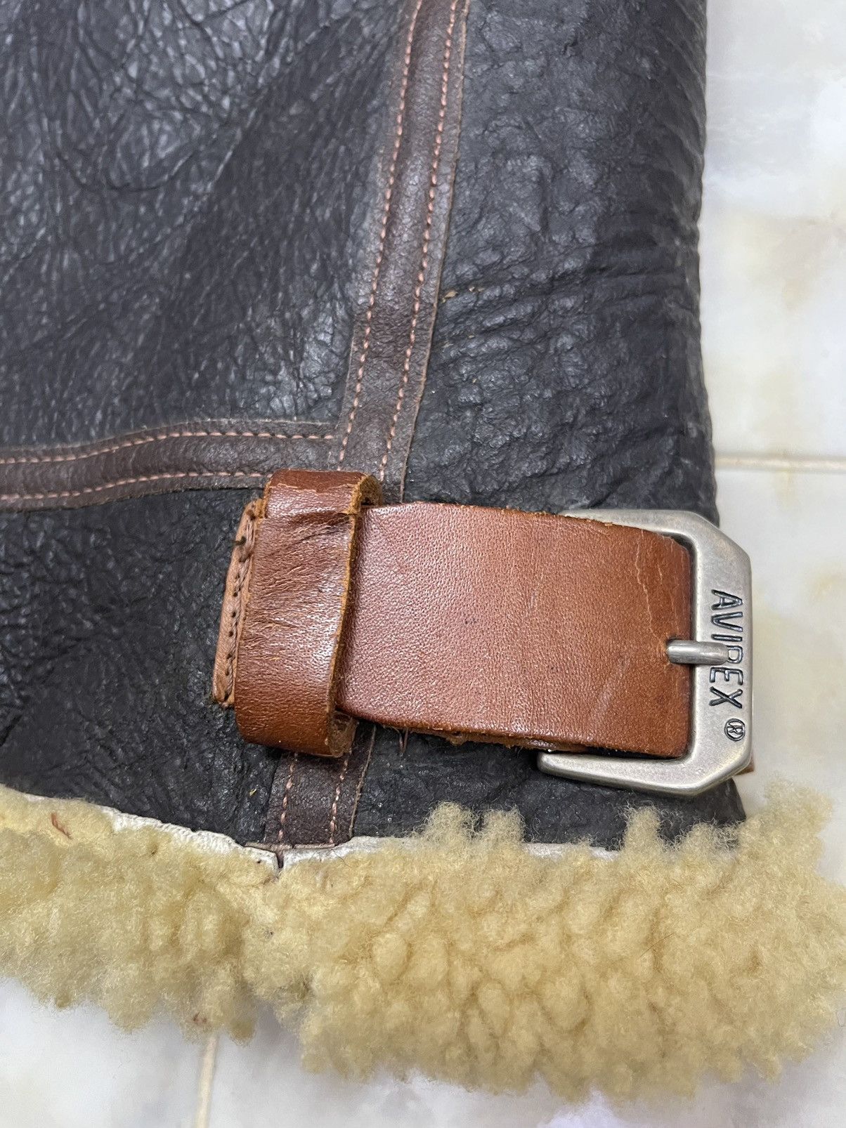 Vintage AVIREX B3 WWII IMPRESSIONS NIGHT MISSION Size US L / EU 52-54 / 3 - 21 Thumbnail