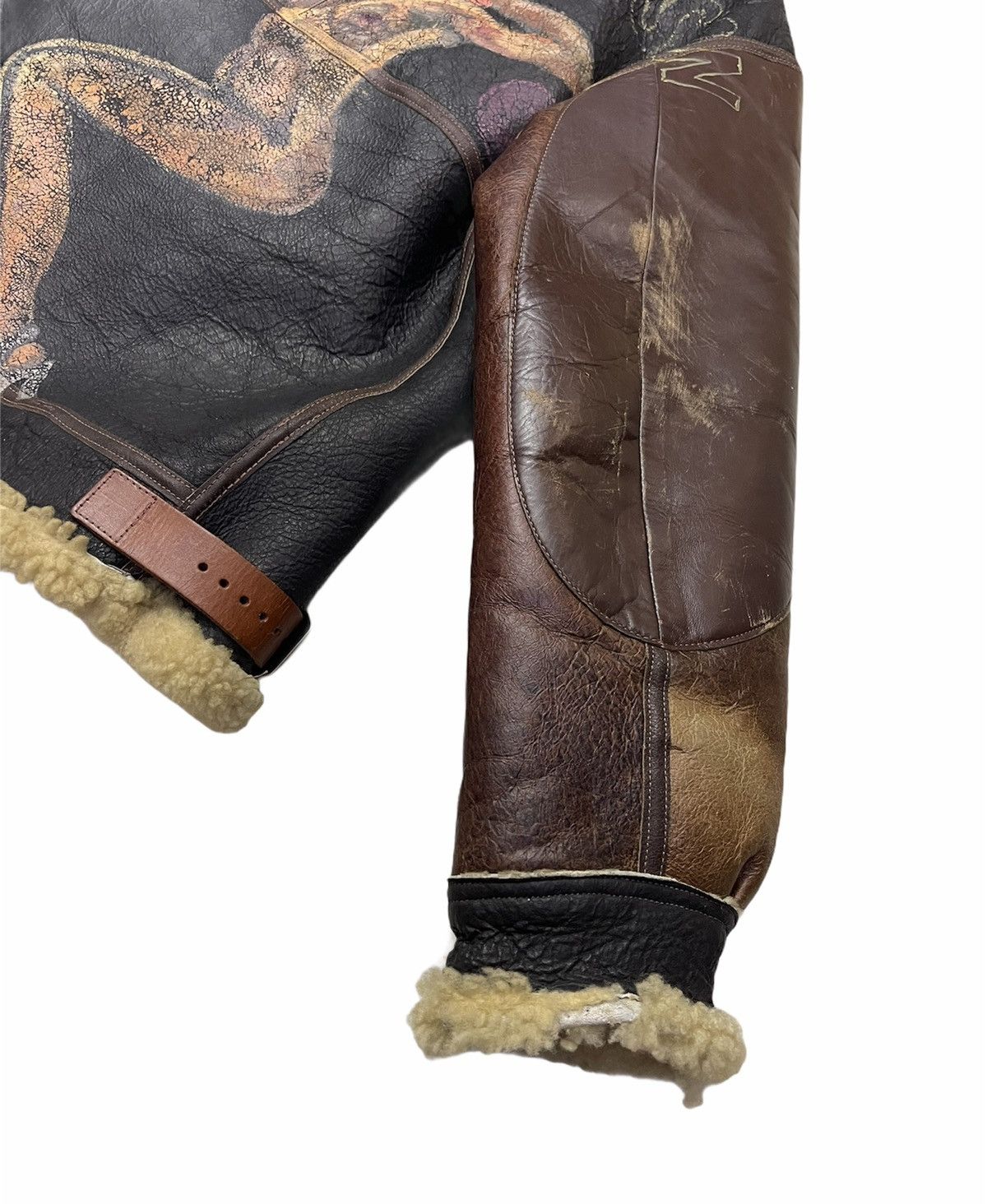 Vintage AVIREX B3 WWII IMPRESSIONS NIGHT MISSION Size US L / EU 52-54 / 3 - 15 Thumbnail