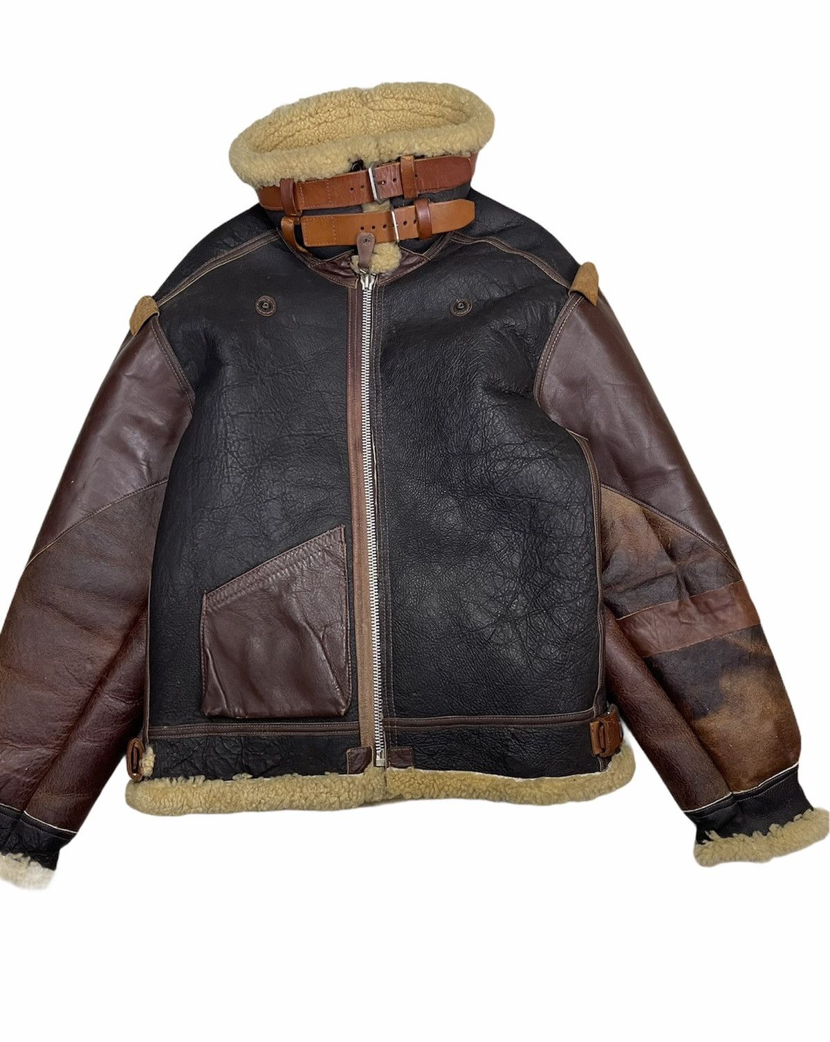 Vintage AVIREX B3 WWII IMPRESSIONS NIGHT MISSION Size US L / EU 52-54 / 3 - 6 Thumbnail