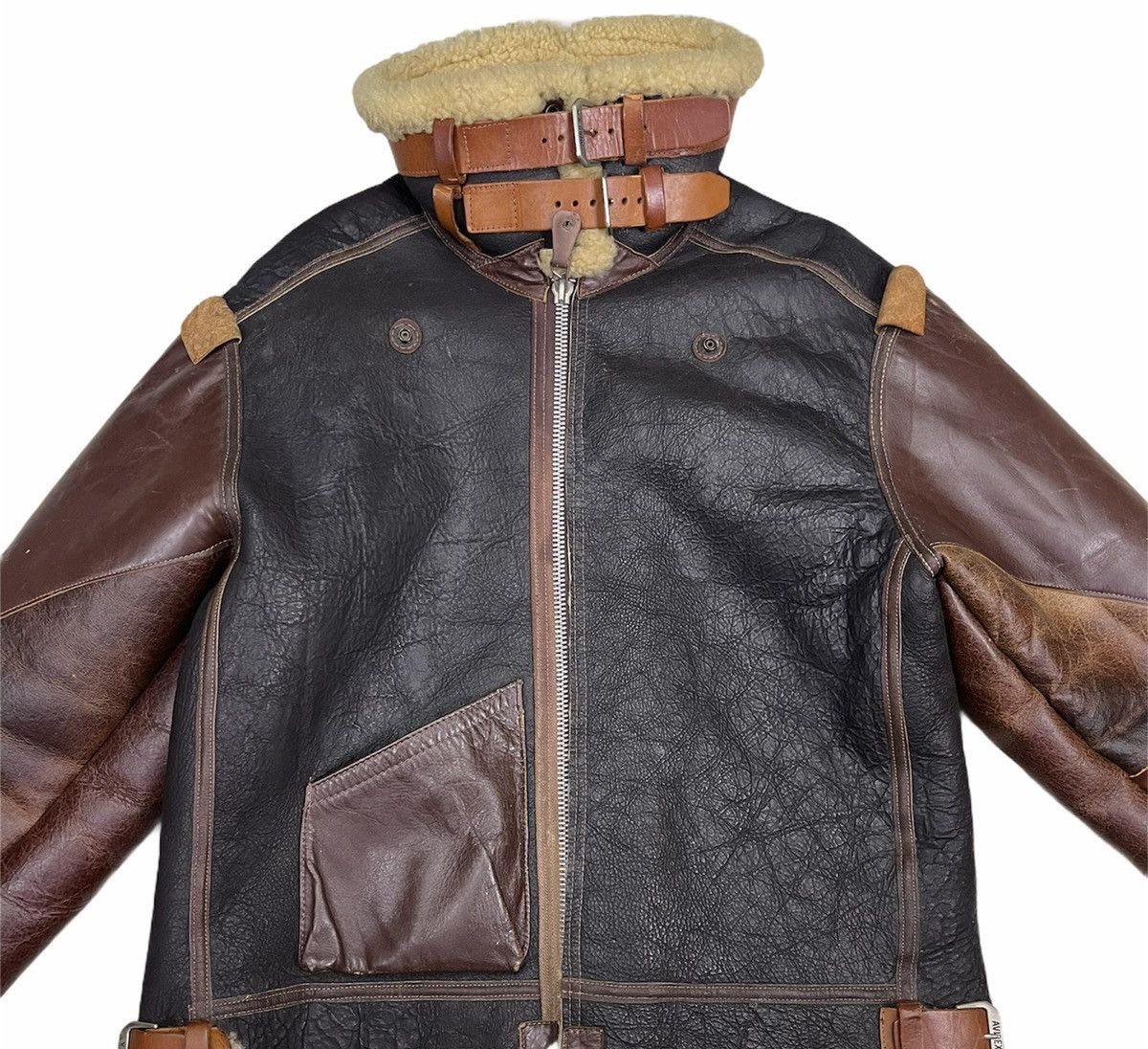 Vintage AVIREX B3 WWII IMPRESSIONS NIGHT MISSION Size US L / EU 52-54 / 3 - 10 Thumbnail
