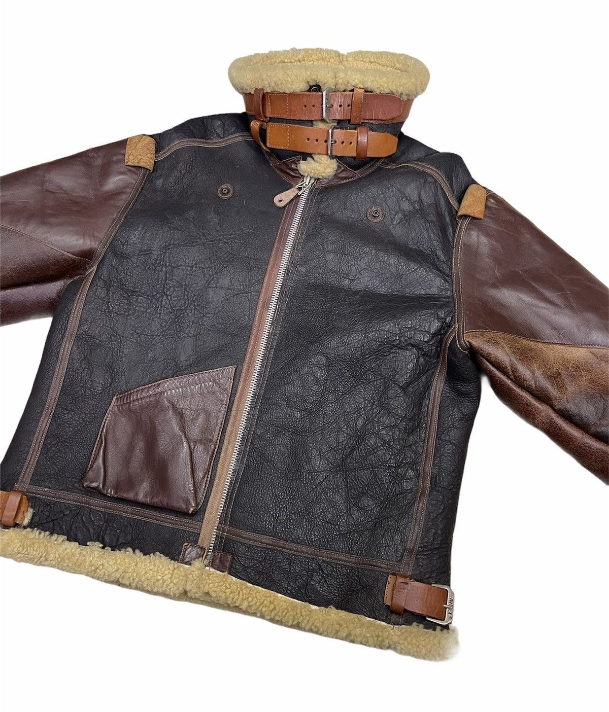 Vintage AVIREX B3 WWII IMPRESSIONS NIGHT MISSION Size US L / EU 52-54 / 3 - 7 Thumbnail