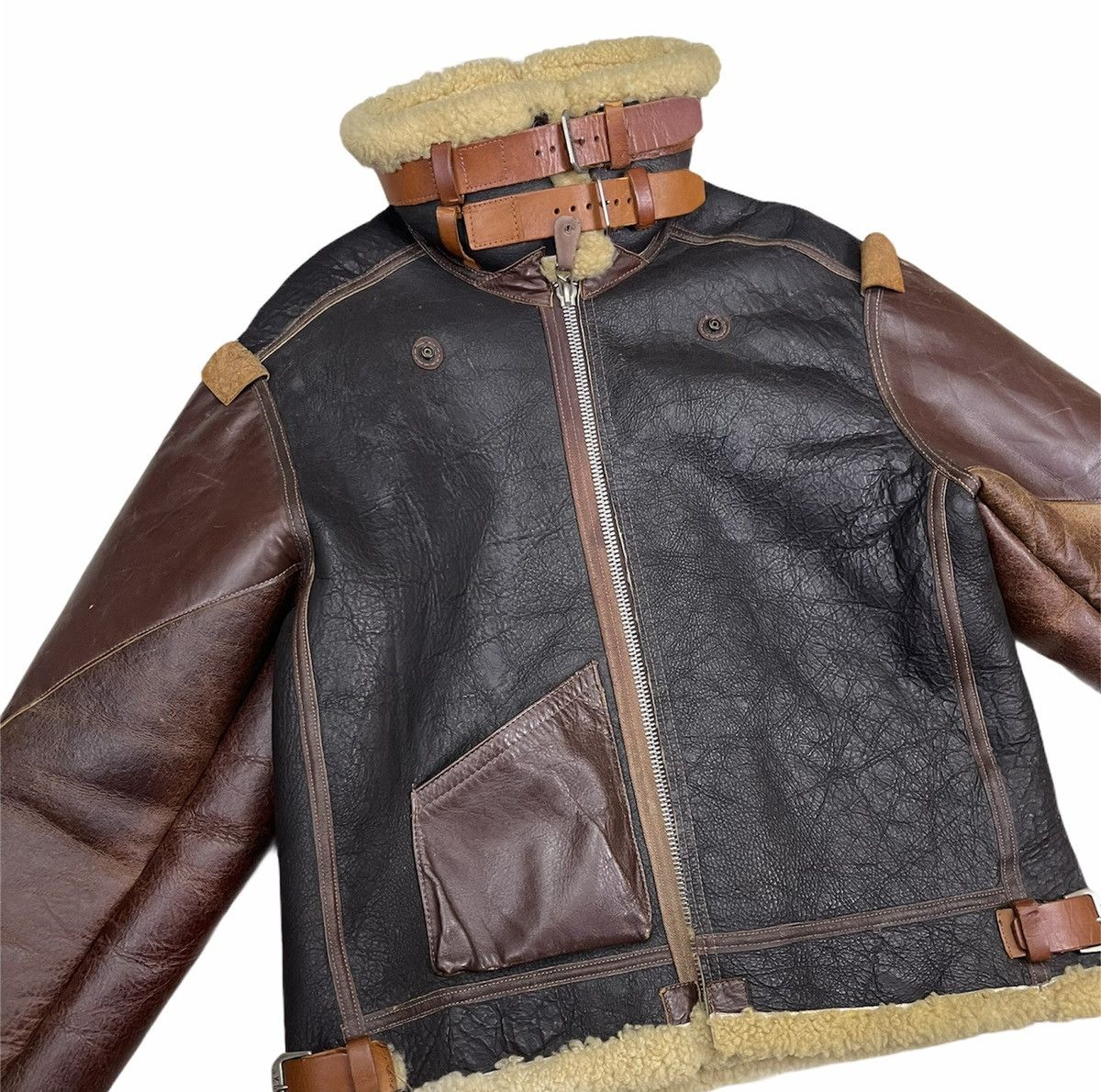 Vintage AVIREX B3 WWII IMPRESSIONS NIGHT MISSION Size US L / EU 52-54 / 3 - 9 Thumbnail