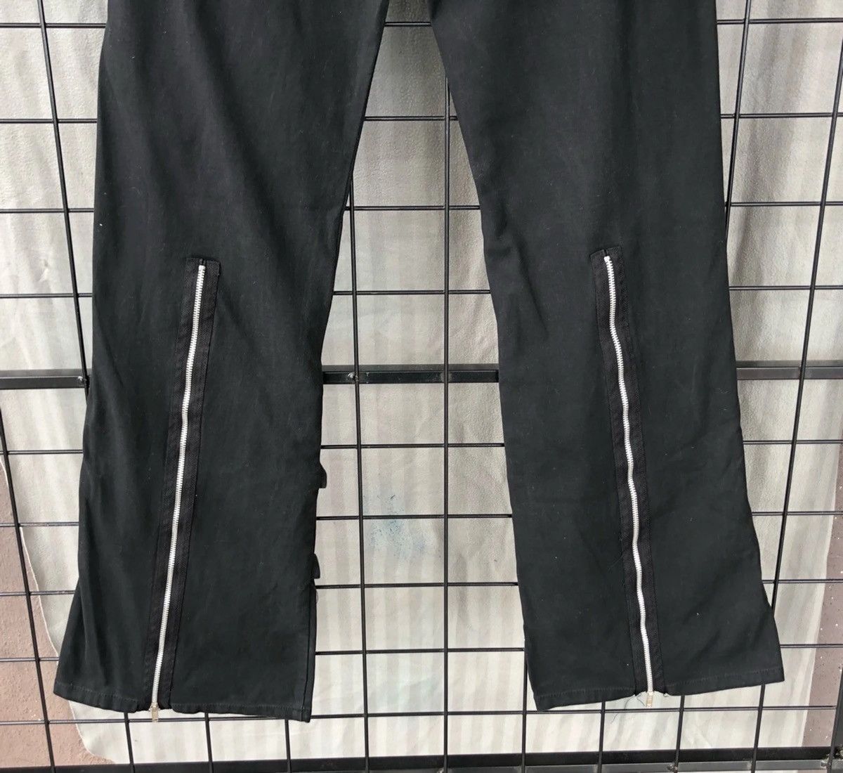 Japanese Brand Ice Hysteric Glamour Inspires Bondages Punk Zipper Pants Size US 29 - 6 Thumbnail
