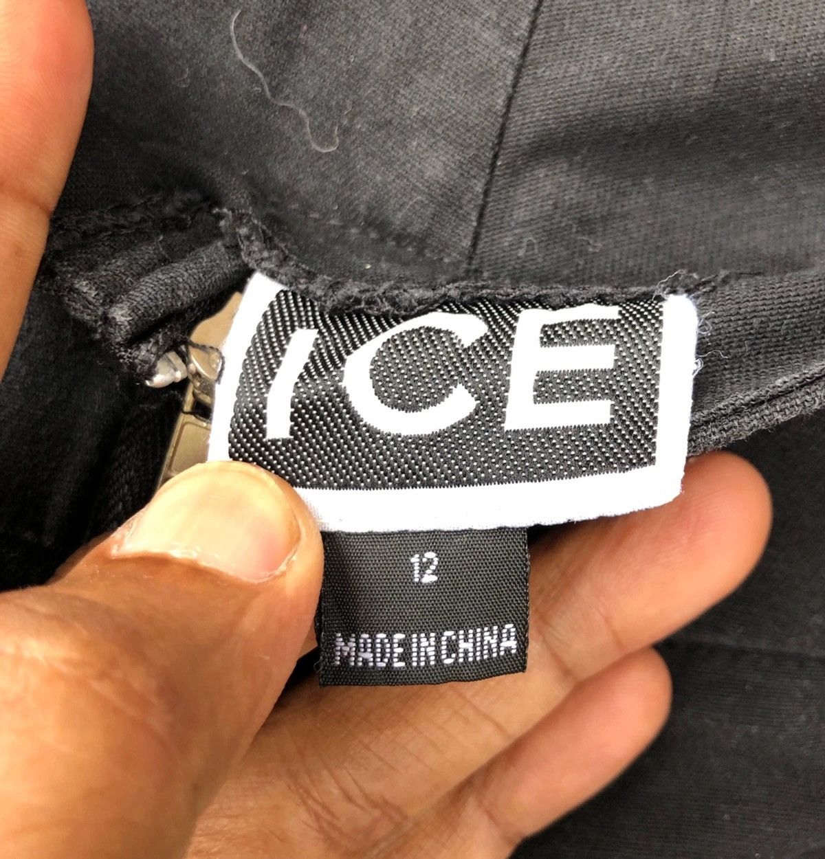 Japanese Brand Ice Hysteric Glamour Inspires Bondages Punk Zipper Pants Size US 29 - 7 Thumbnail