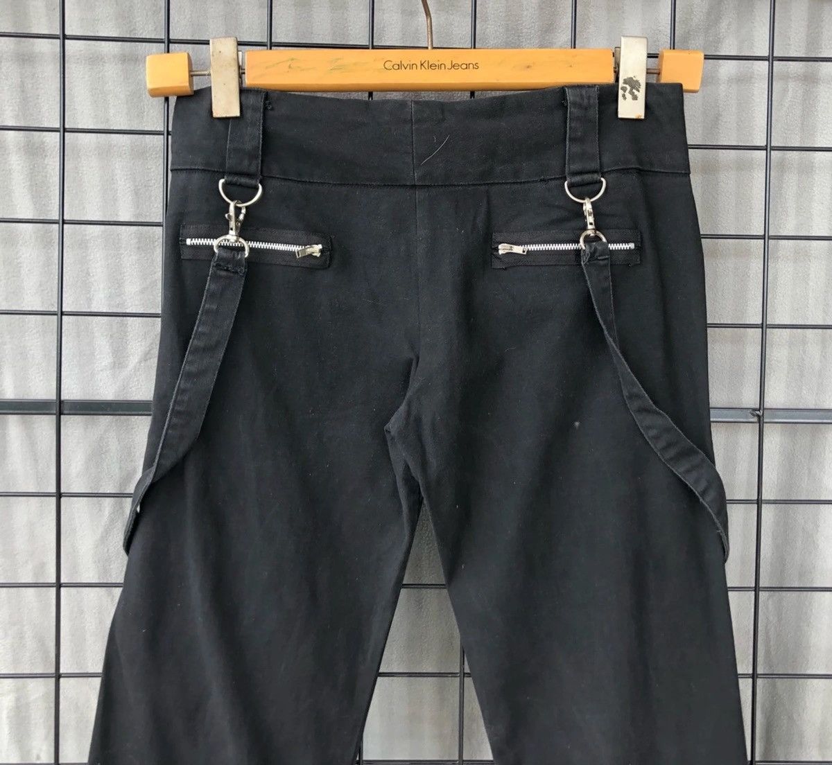 Japanese Brand Ice Hysteric Glamour Inspires Bondages Punk Zipper Pants Size US 29 - 5 Thumbnail