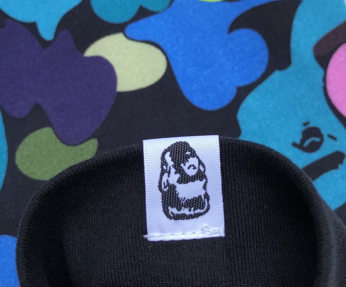 Bape MULTI CAMO SHARK WIDE L/S TEE Size US M / EU 48-50 / 2 - 8 Thumbnail