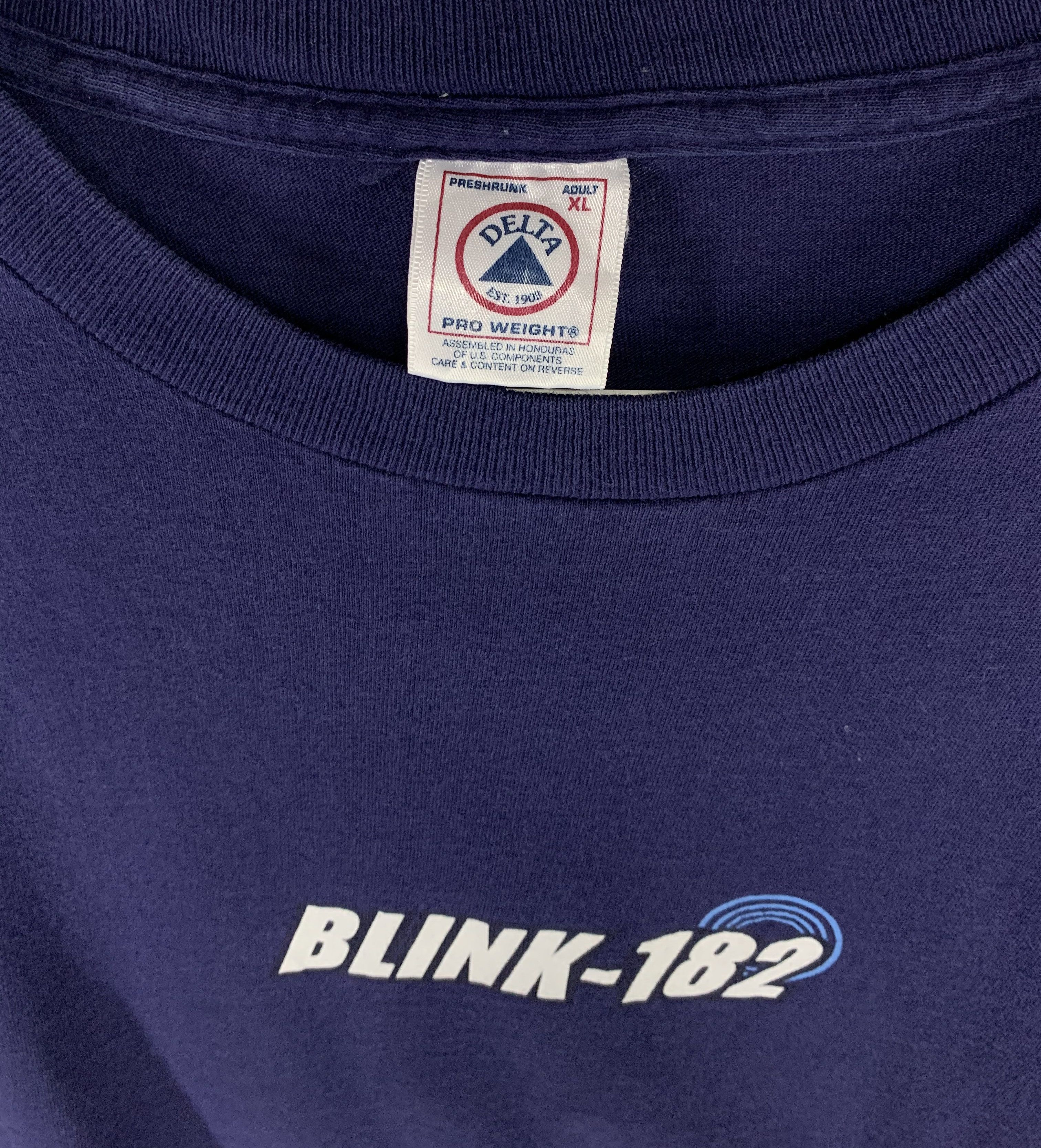 Band Tees × Vintage Blink 182 spellout big logo punk concert tour vtg 90s tee Size US XL / EU 56 / 4 - 5 Thumbnail