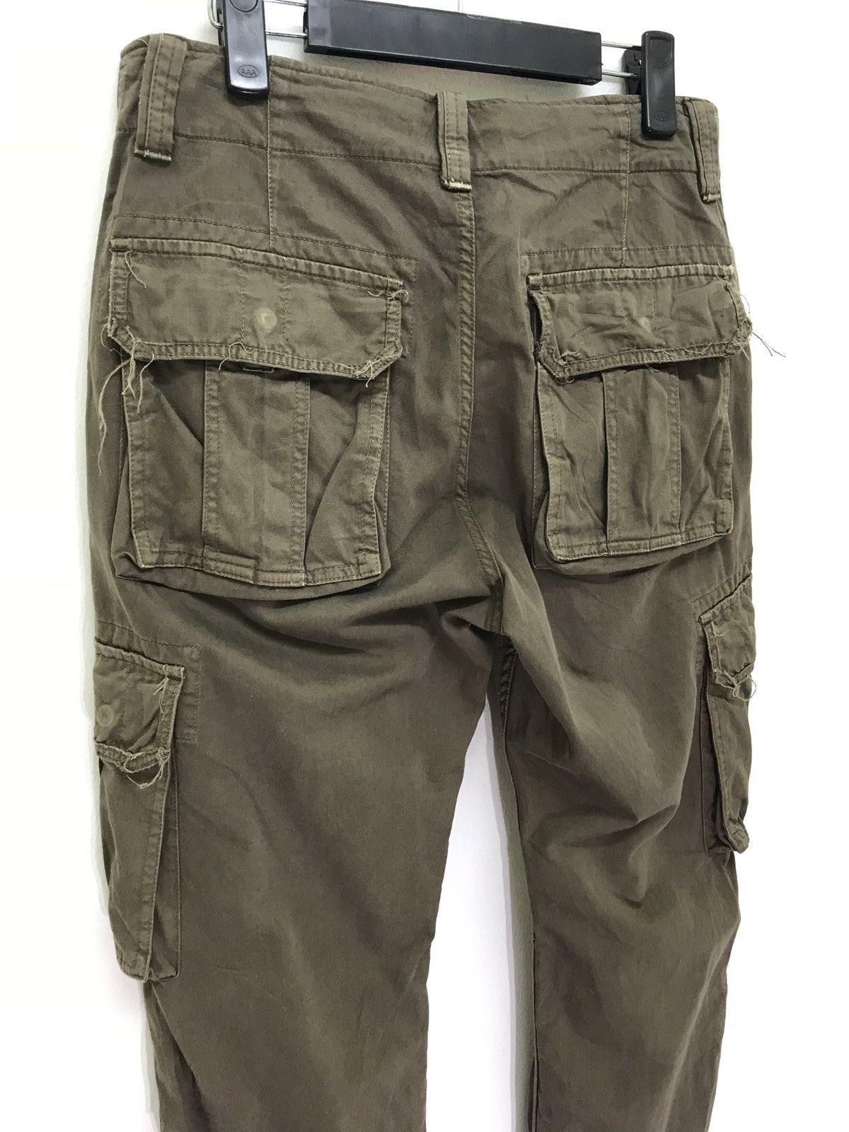 Japanese Brand Purple and Yellow Cargo Tactical Pant Regular Size US 31 - 9 Thumbnail