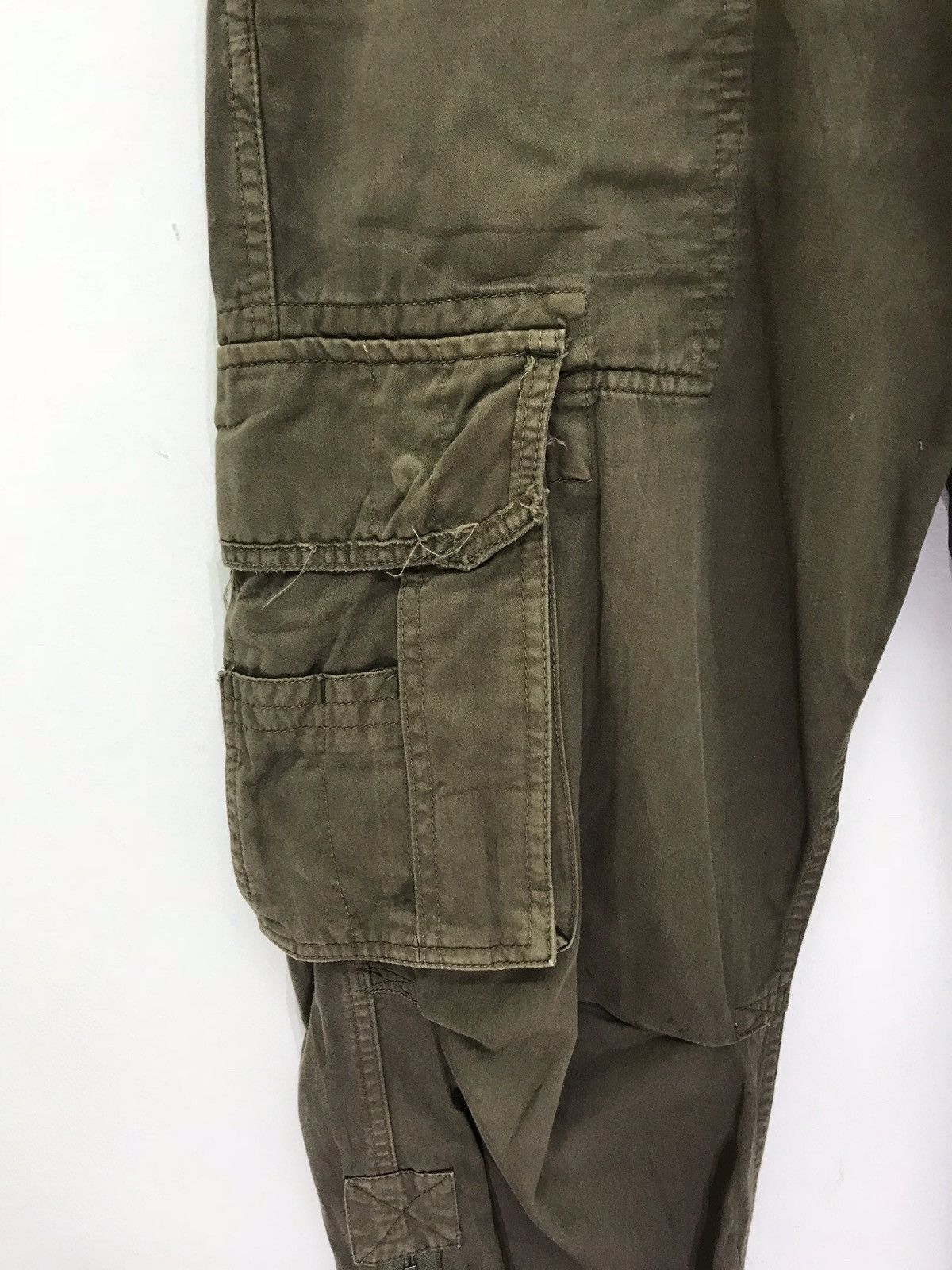 Japanese Brand Purple and Yellow Cargo Tactical Pant Regular Size US 31 - 5 Thumbnail
