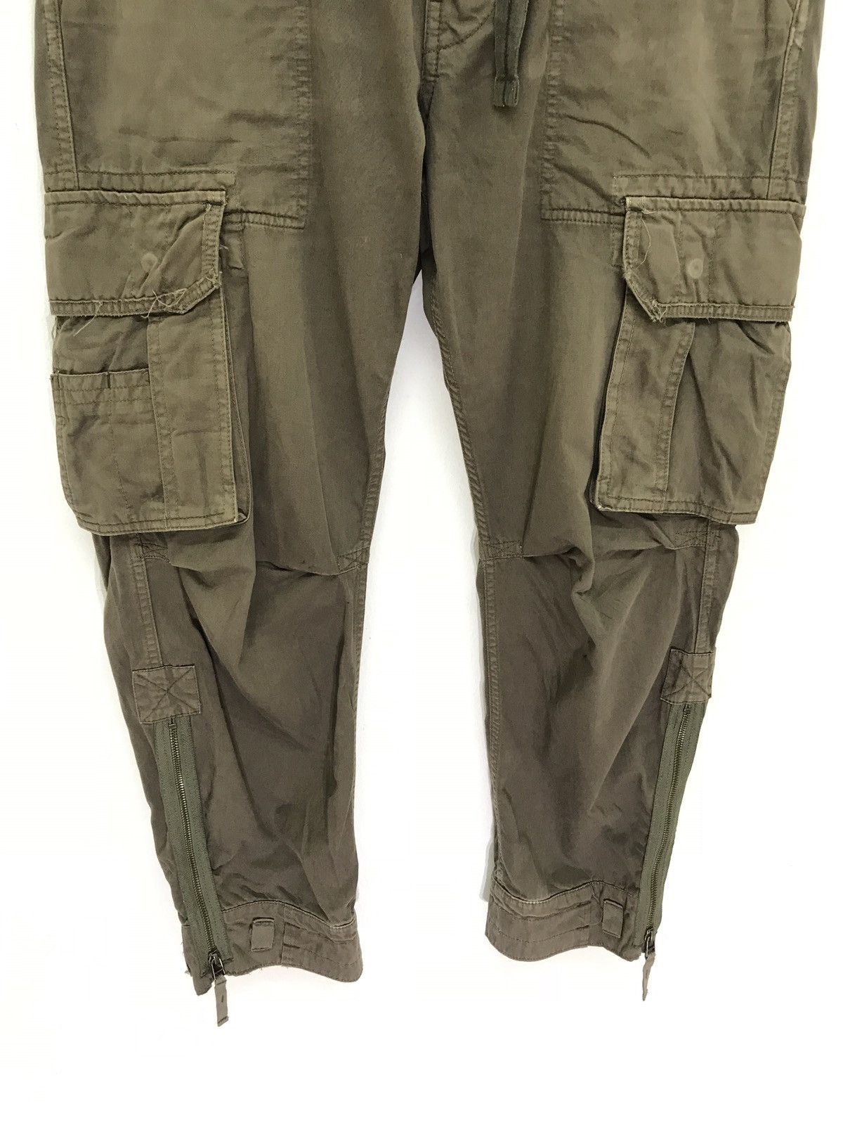 Japanese Brand Purple and Yellow Cargo Tactical Pant Regular Size US 31 - 2 Thumbnail