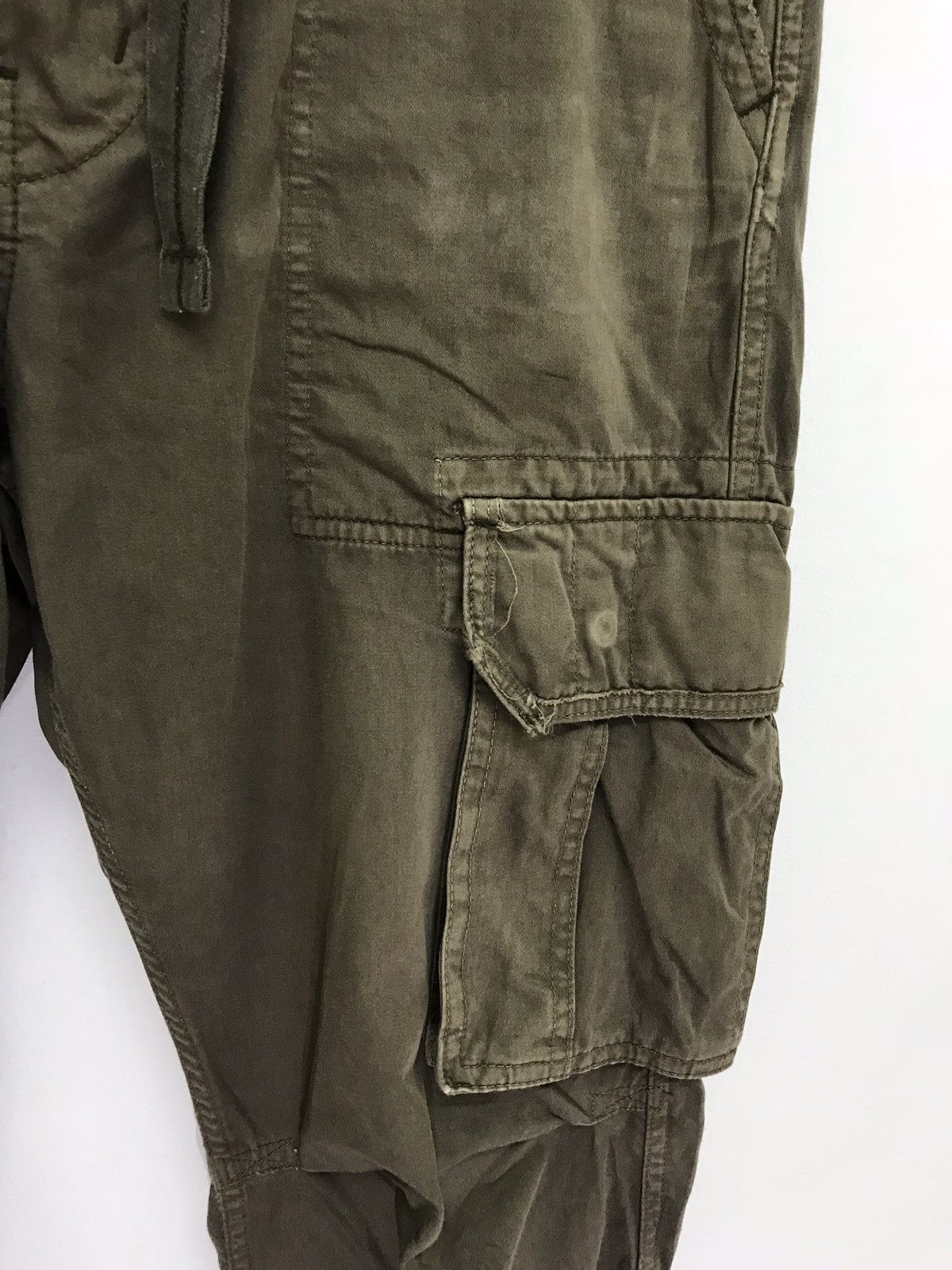 Japanese Brand Purple and Yellow Cargo Tactical Pant Regular Size US 31 - 6 Thumbnail