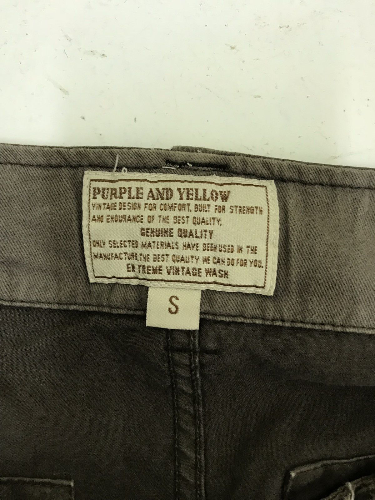 Japanese Brand Purple and Yellow Cargo Tactical Pant Regular Size US 31 - 10 Thumbnail