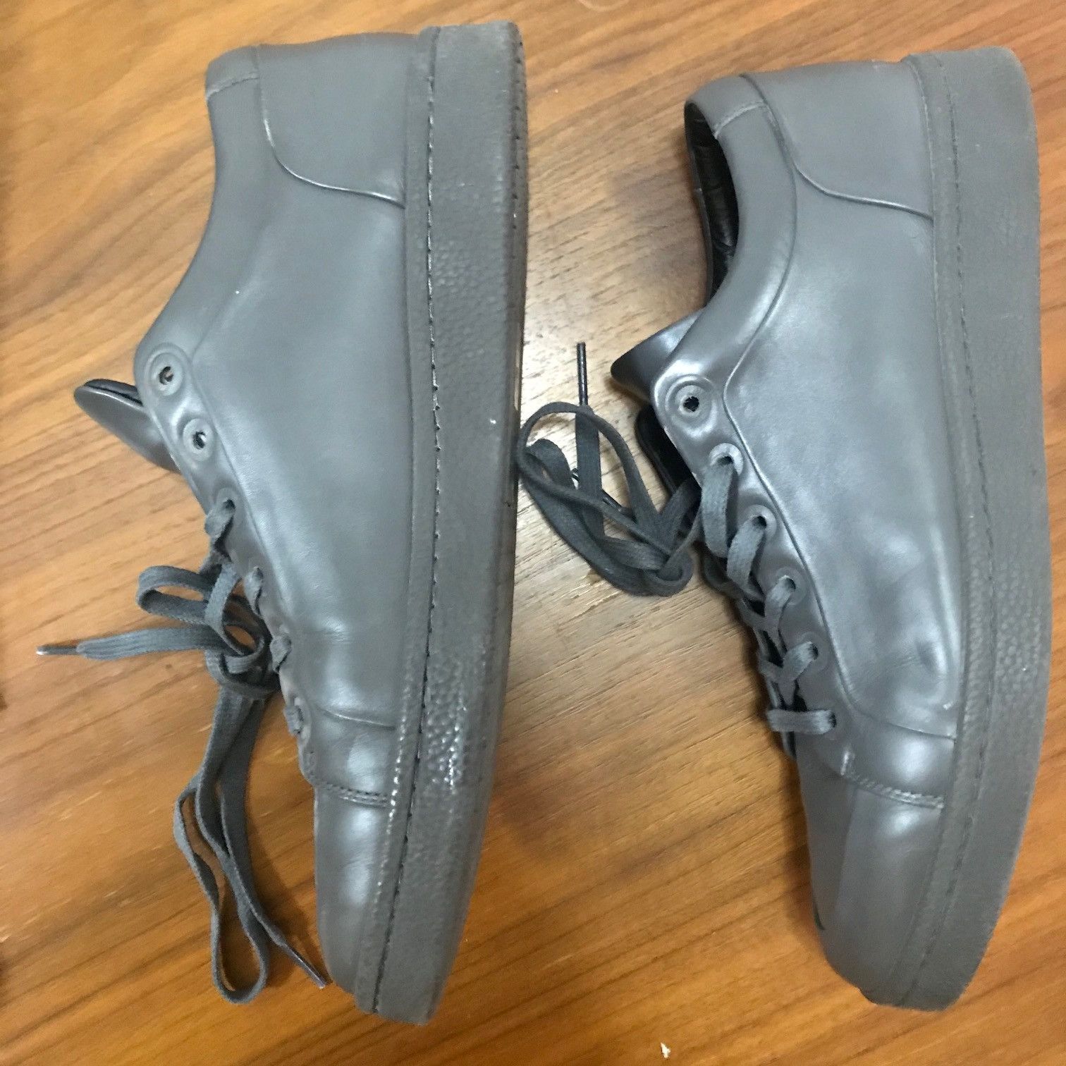 Balenciaga BALENCIAGA Low Top Leather Sneaker Size US 7 / EU 40 - 4 Thumbnail