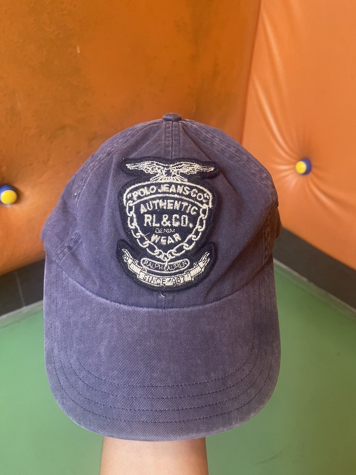 Polo Ralph Lauren Rare Vintage POLO JEANS RALPH LAUREN Cap Size ONE SIZE - 2 Thumbnail