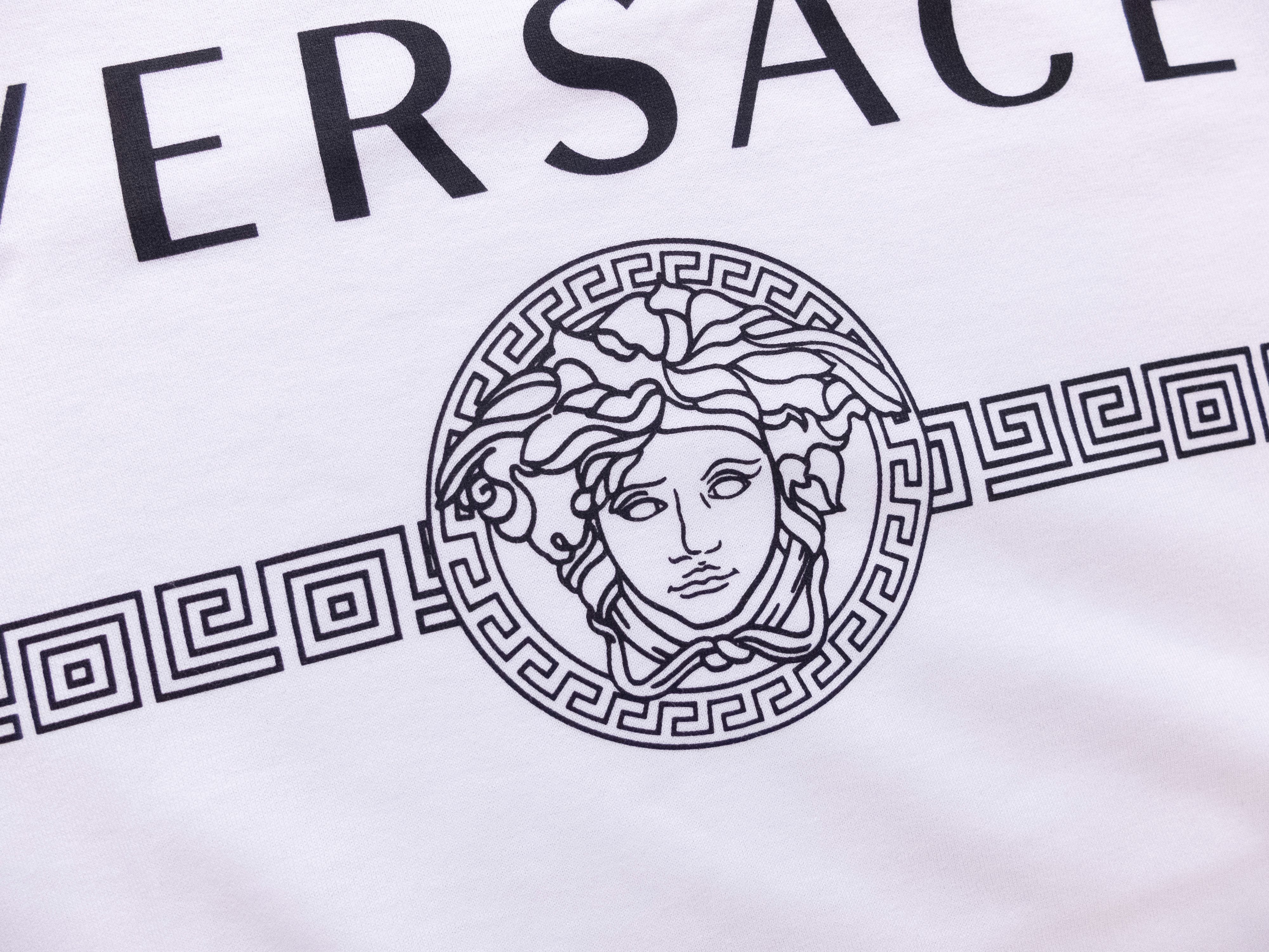 Versace VERSACE white slim fit Medusa logo print t-shirt XL Size US XL / EU 56 / 4 - 7 Thumbnail