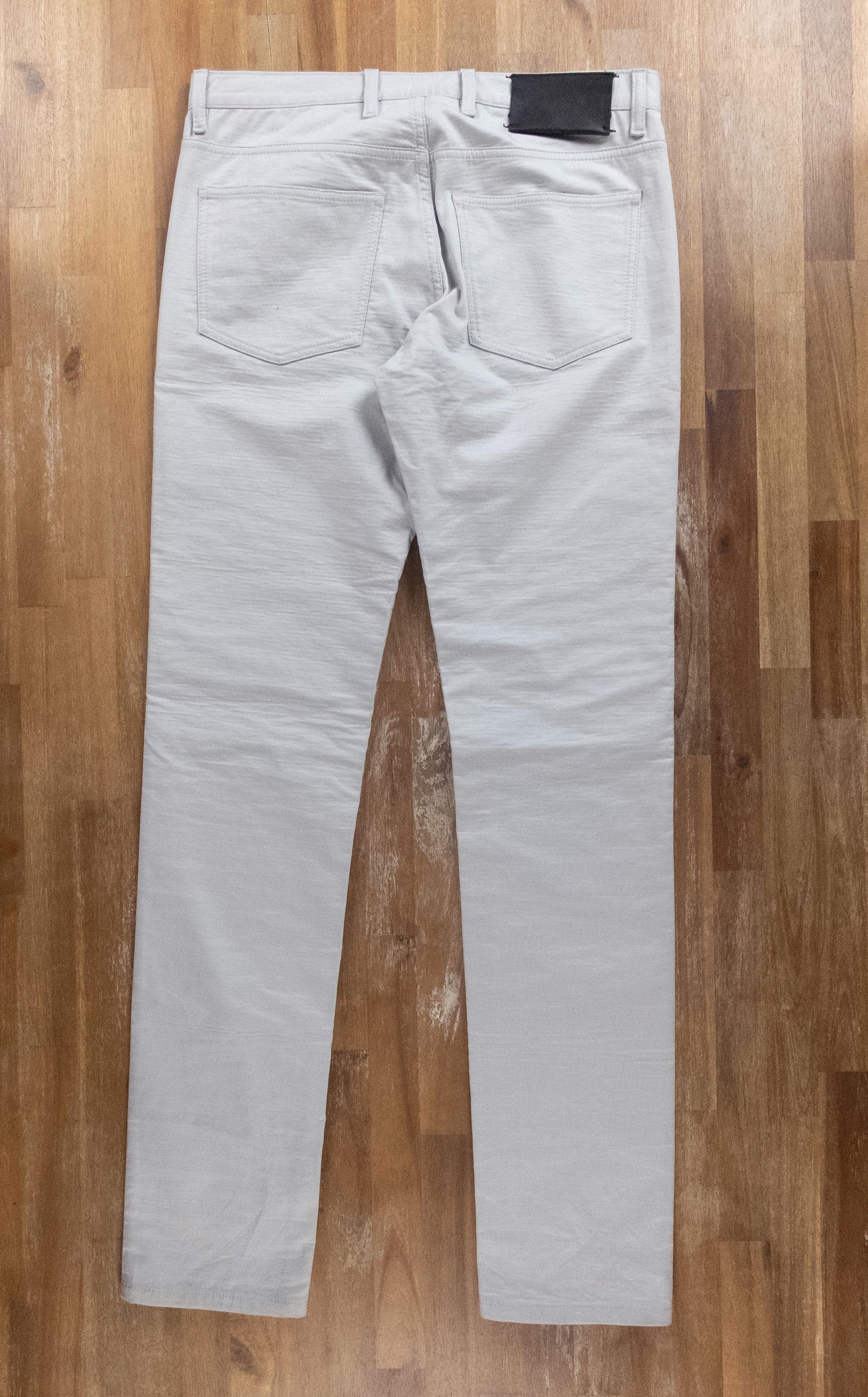 Lanvin LANVIN light gray skinny 5-pocket jeans - 32 US / 48 EU Size US 32 / EU 48 - 9 Thumbnail