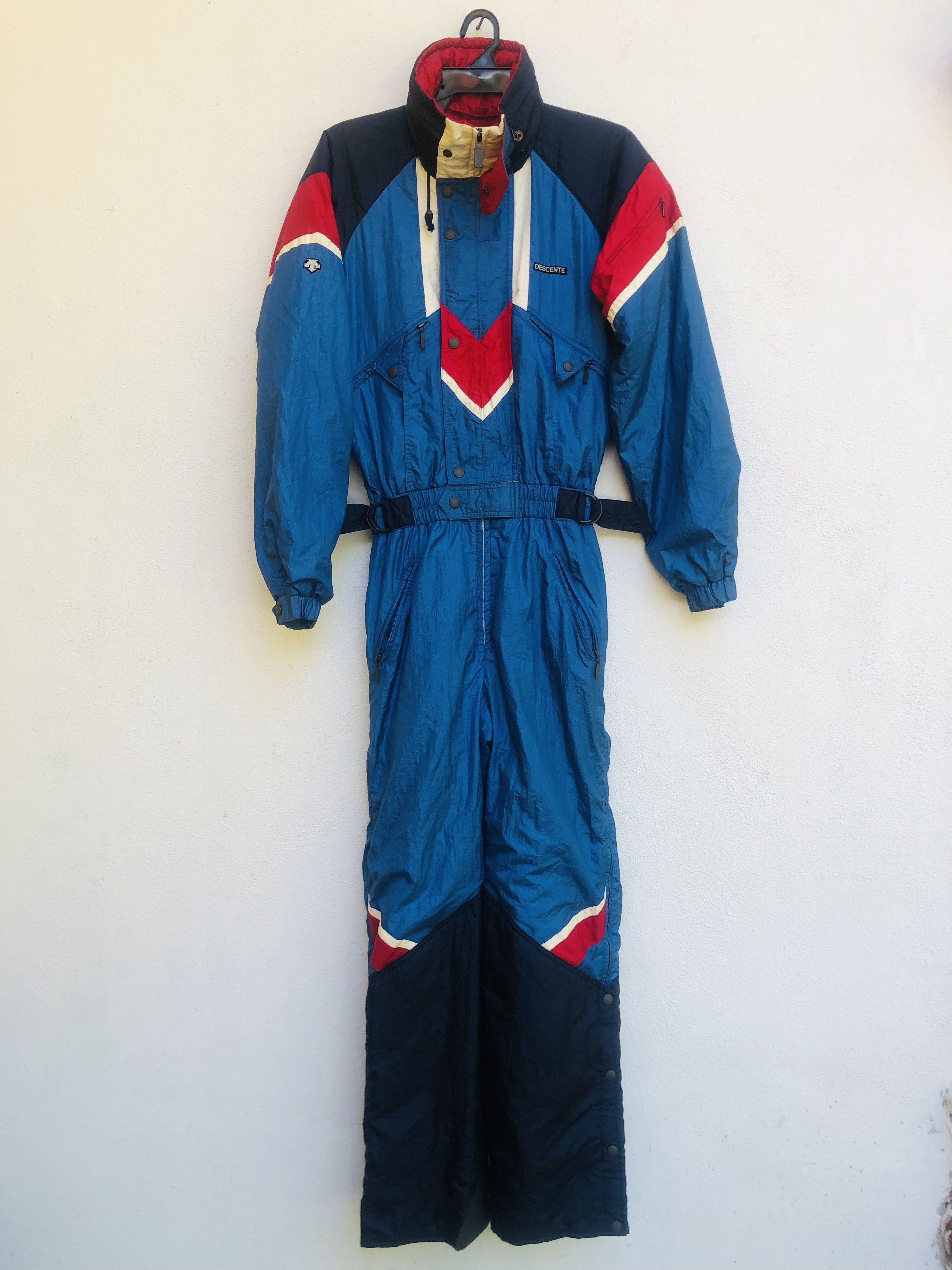 Vintage Descente Japanese Designer Fashion Style Overall