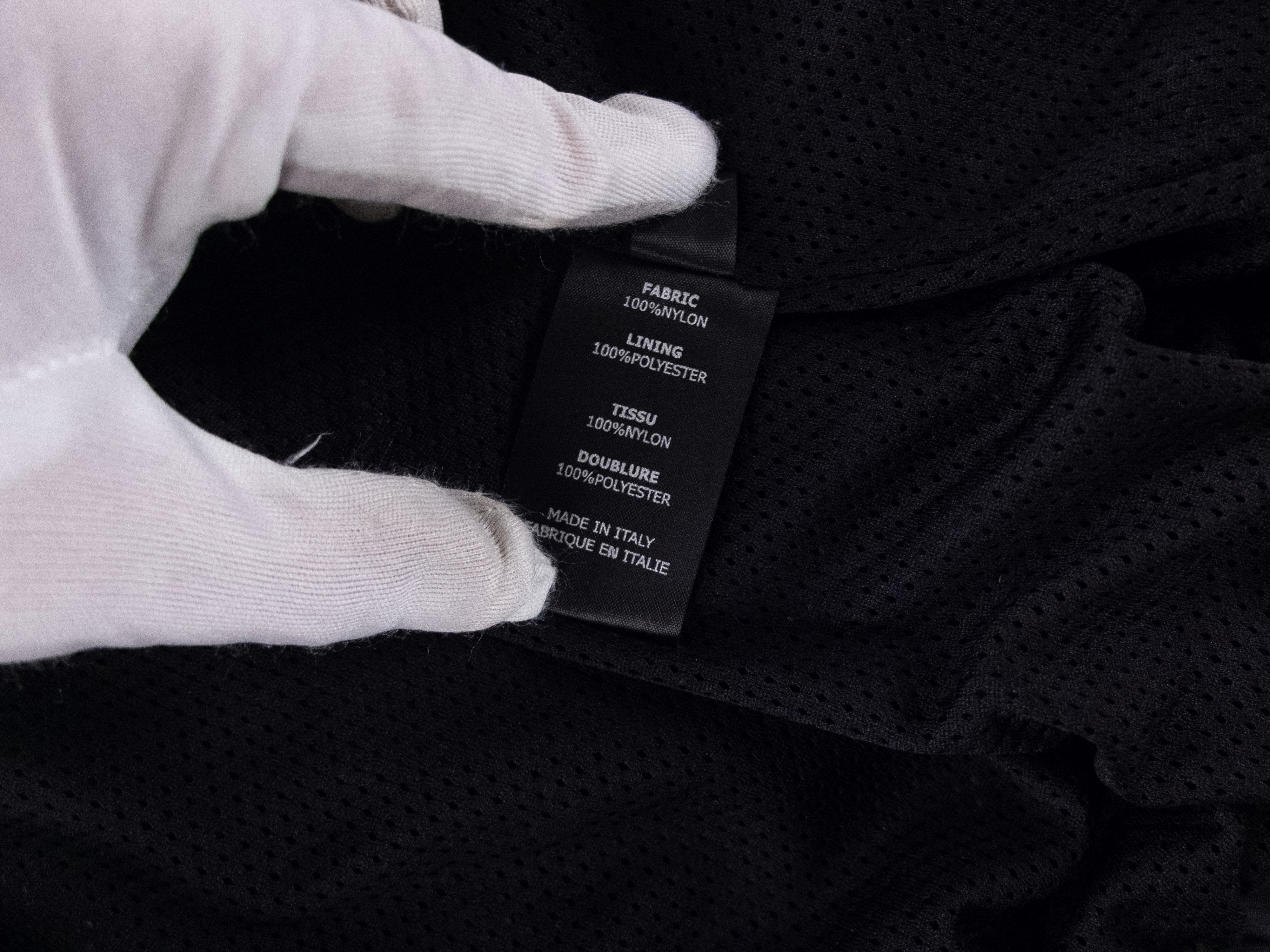 Vetements $1530 VETEMENTS black logo tape zip up track jacket Small Size US S / EU 44-46 / 1 - 10 Thumbnail