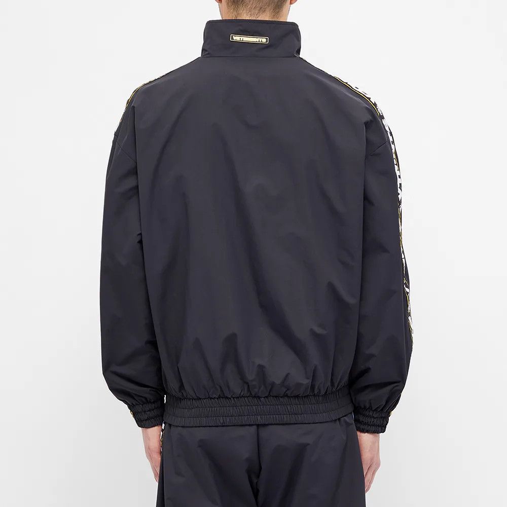 Vetements $1530 VETEMENTS black logo tape zip up track jacket Small Size US S / EU 44-46 / 1 - 3 Thumbnail
